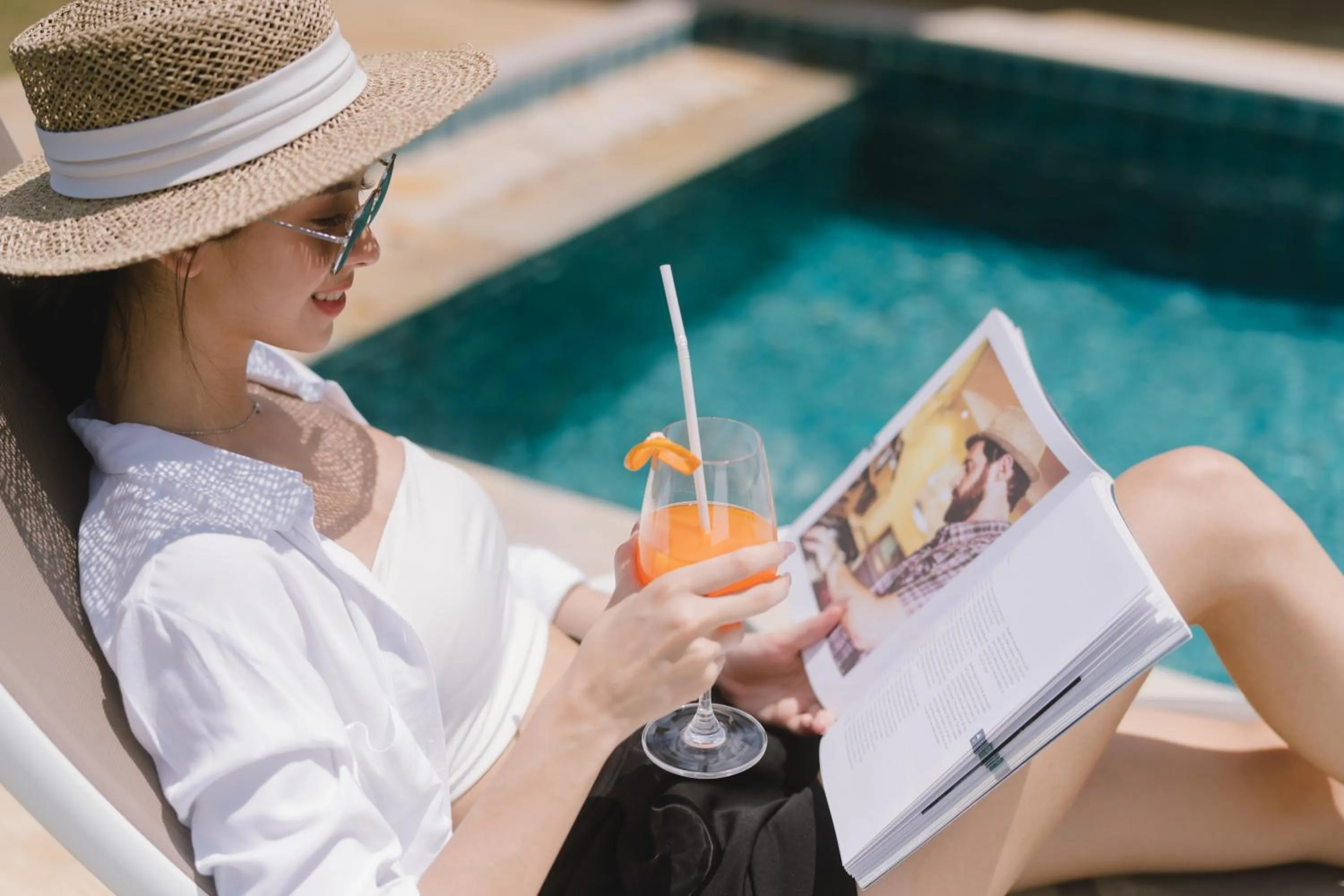 Swimming pool in Bor Saen Pool Villa