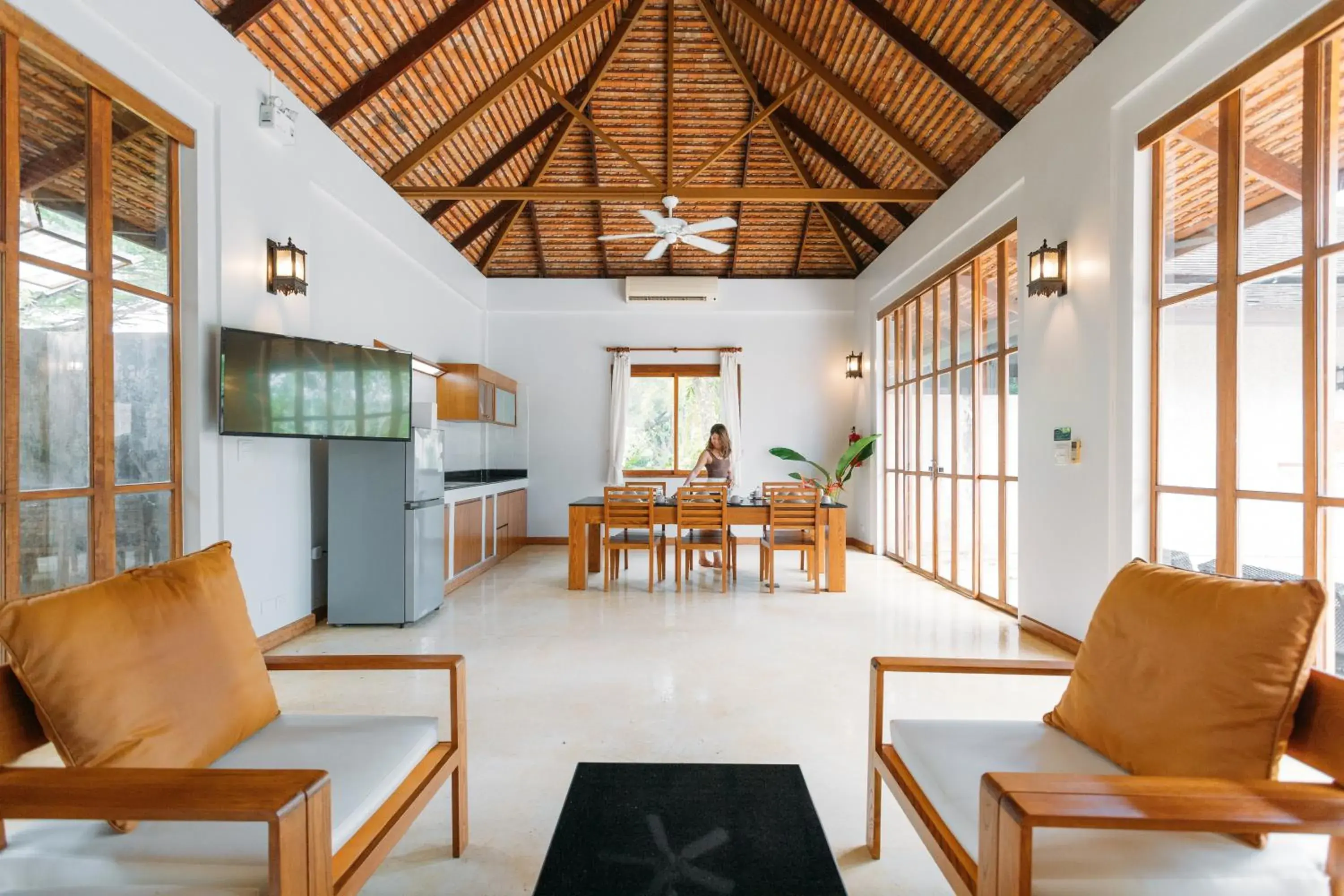 Living room in Bor Saen Pool Villa Living room in Bor Saen Pool Villa
