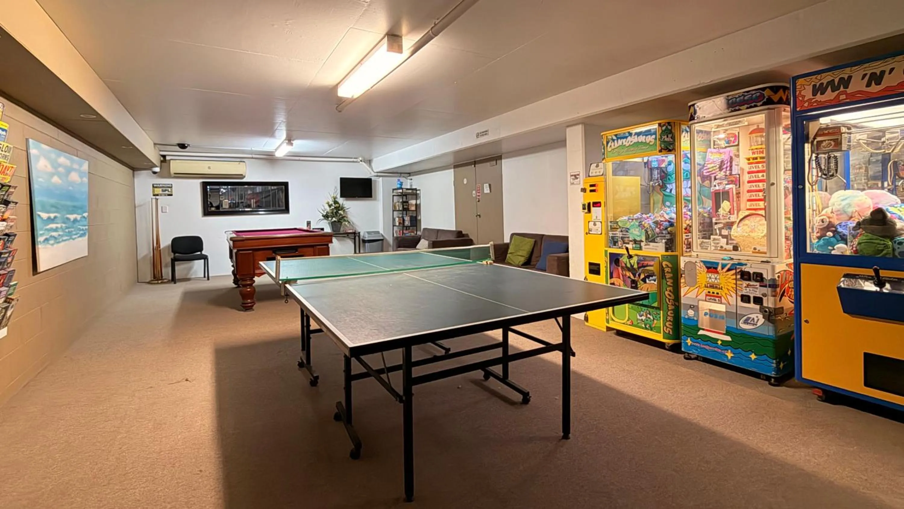 Game Room in Santana Resort Surfers Paradise