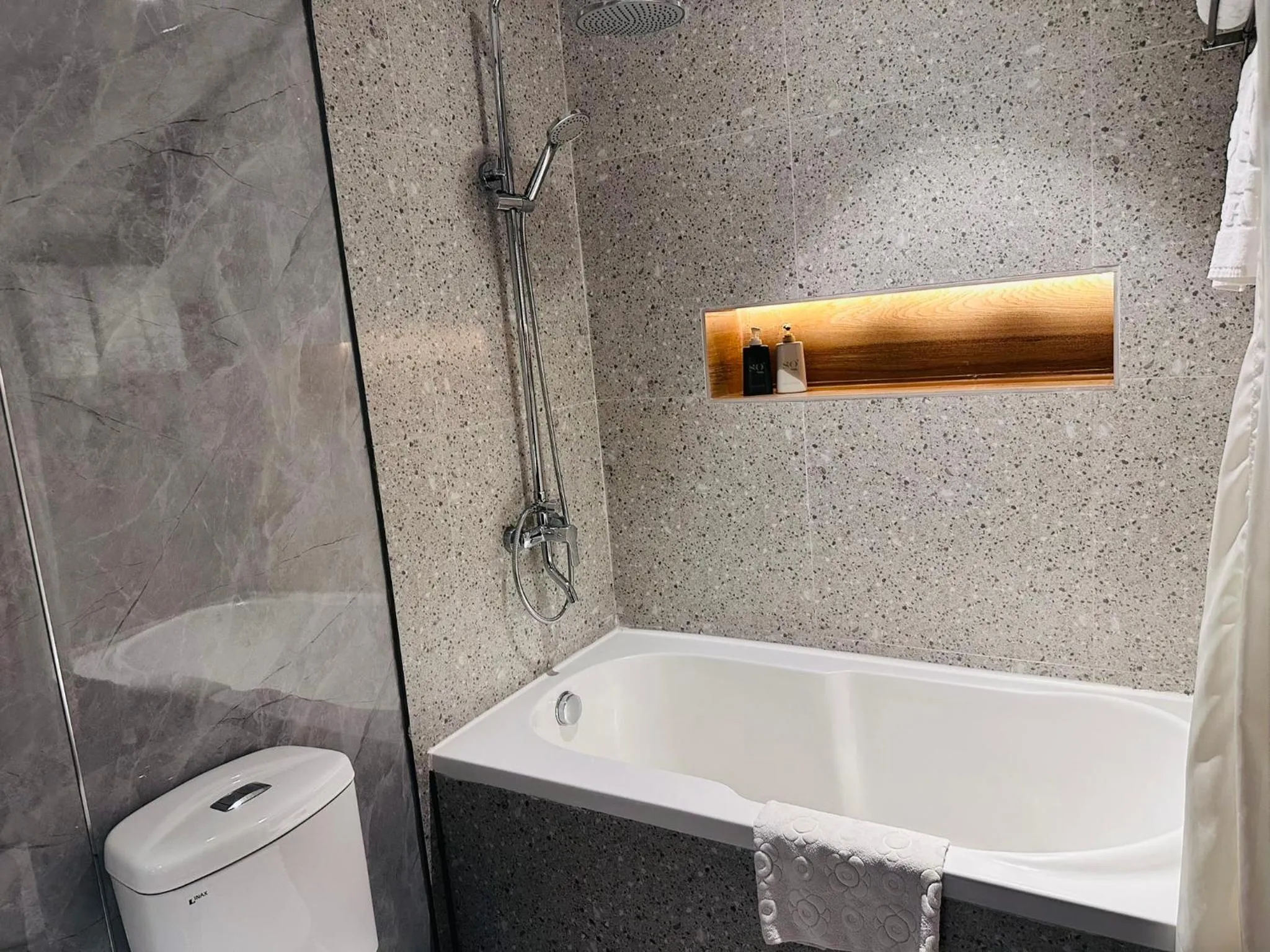 Shower in Sky Gem Hotel - Ben Thanh