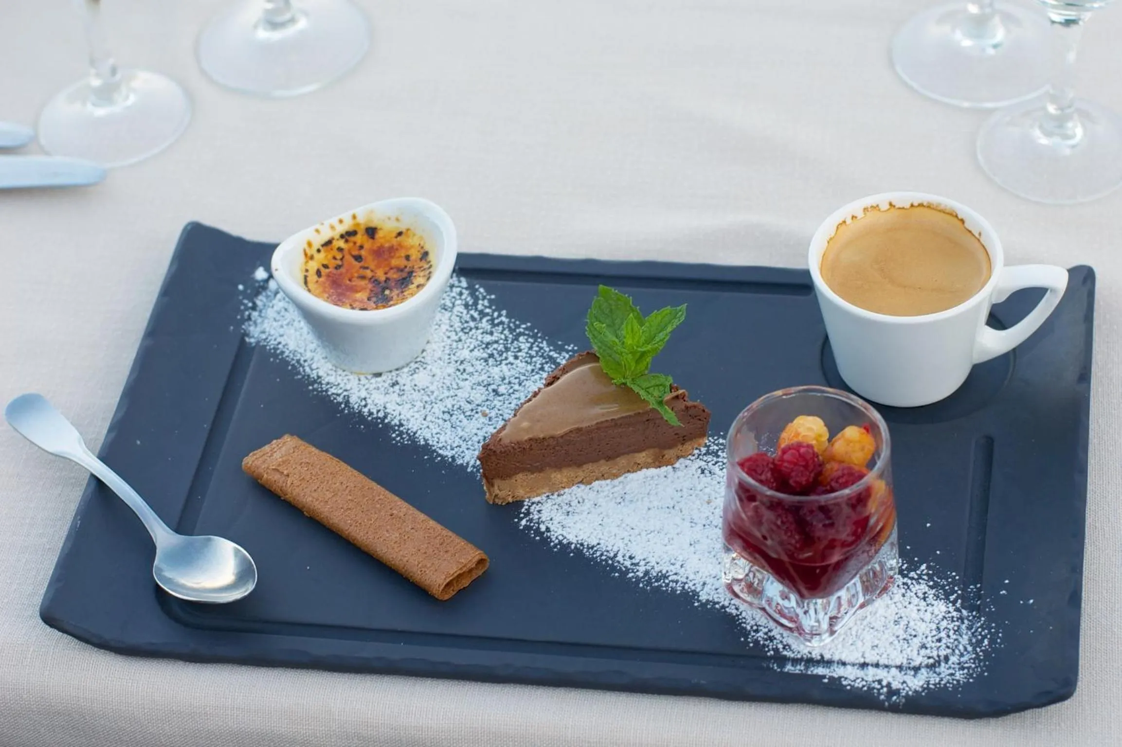 Food in Logis Hotel Restaurant La Porte des Cévennes