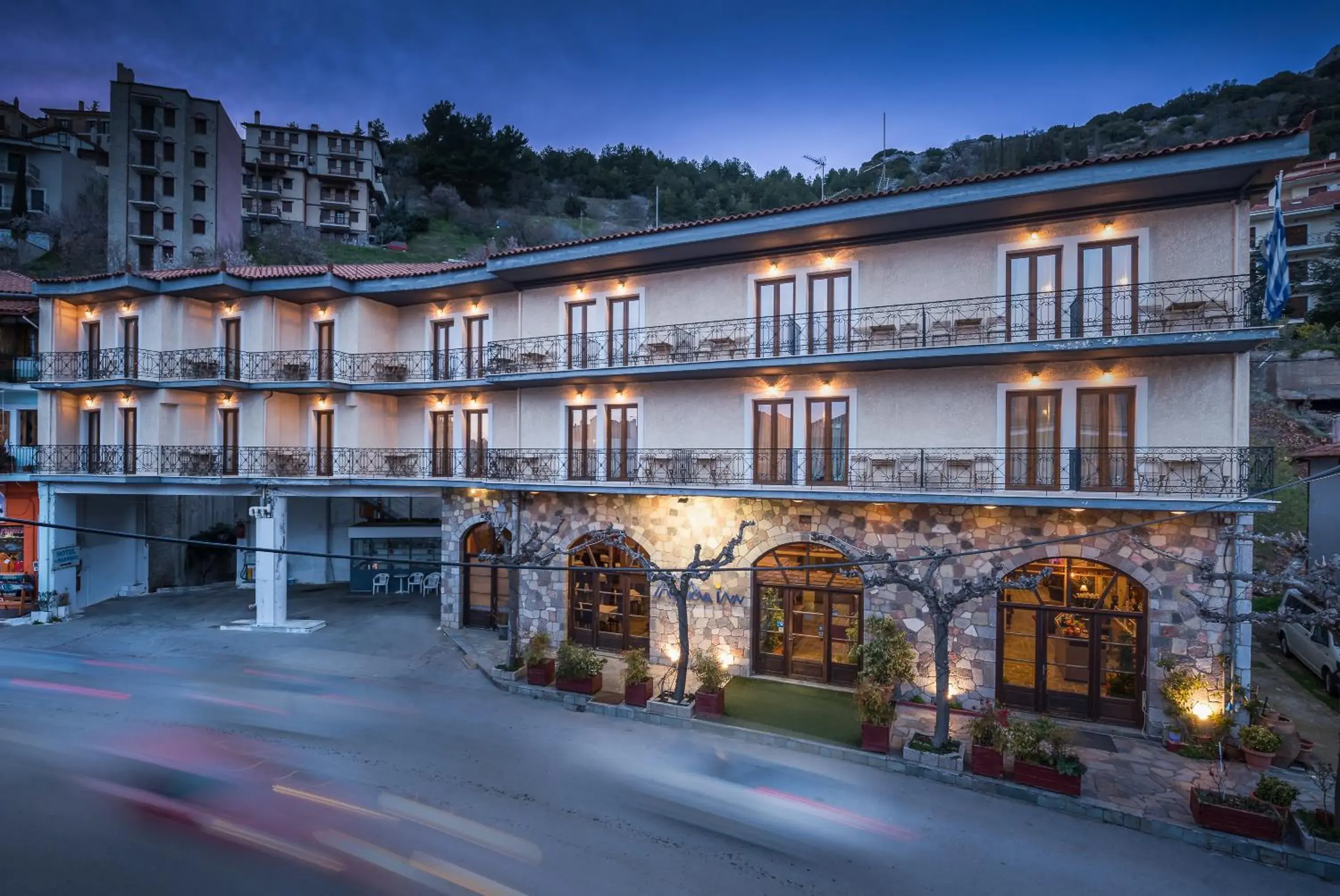 Property building in Arahova Inn Hotel Property building in Arahova Inn Hotel