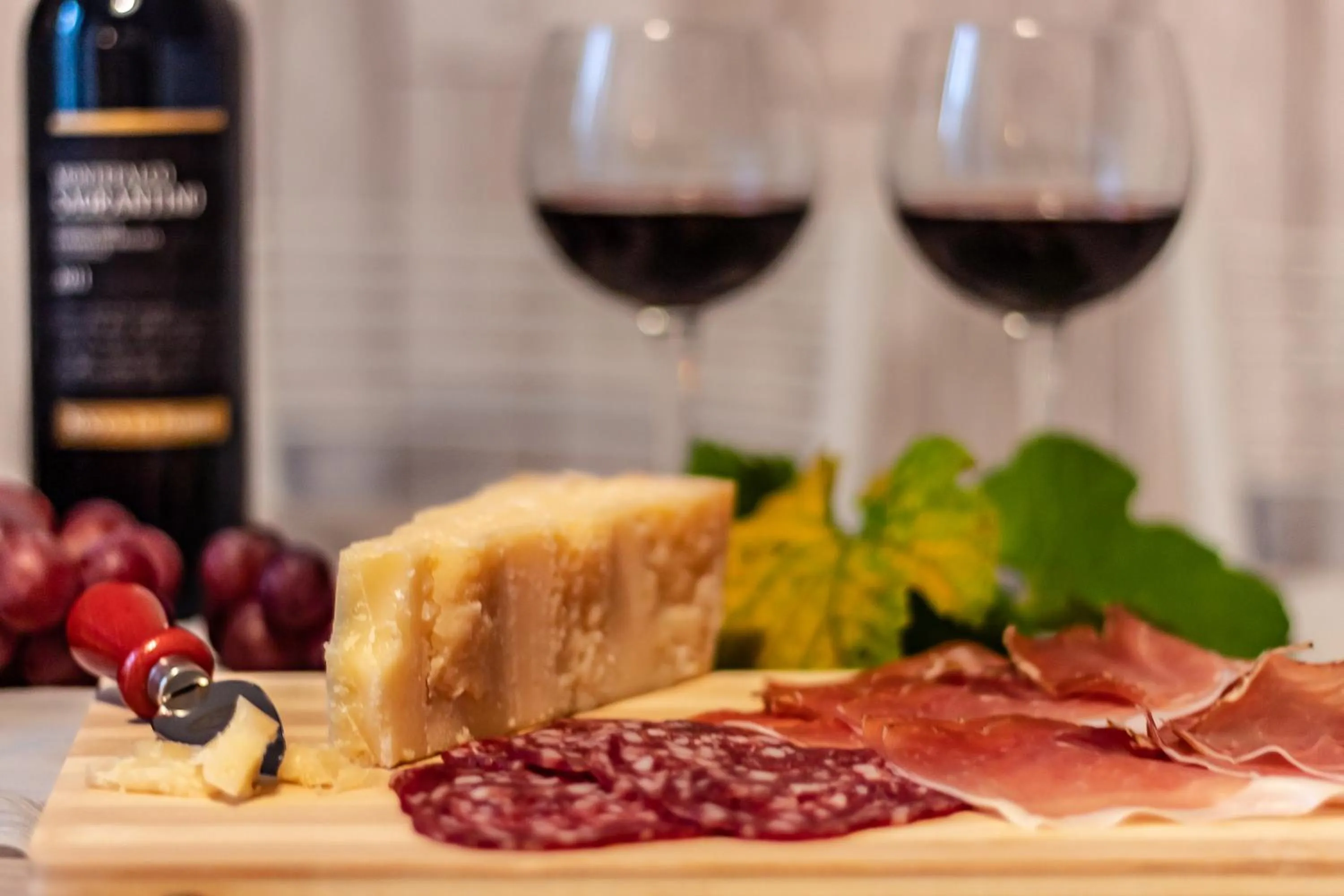 Food in La Casa Rosa