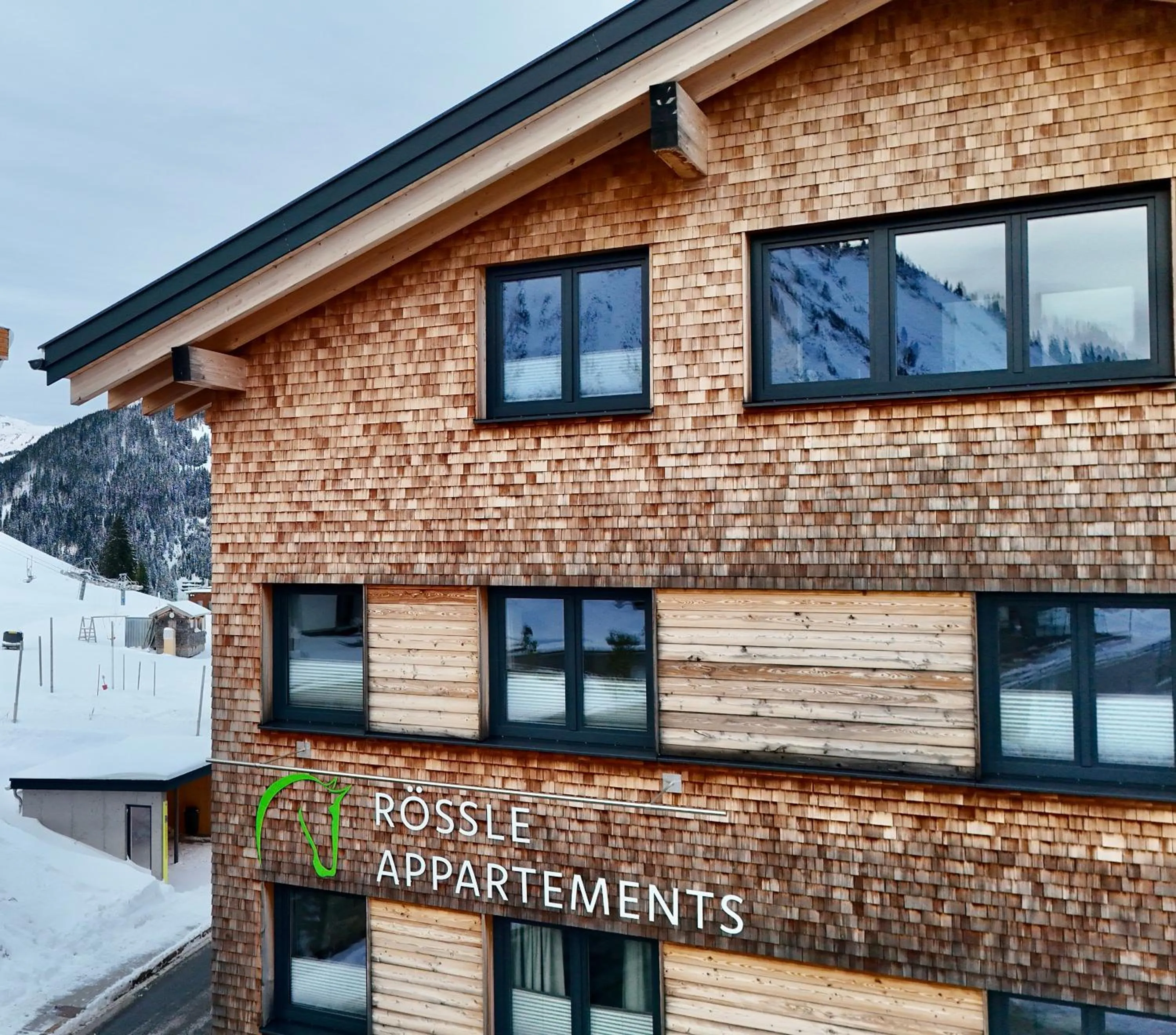 Property building in Rössle Appartements und Sport Rössle Skiverleih & Sportgeschäft