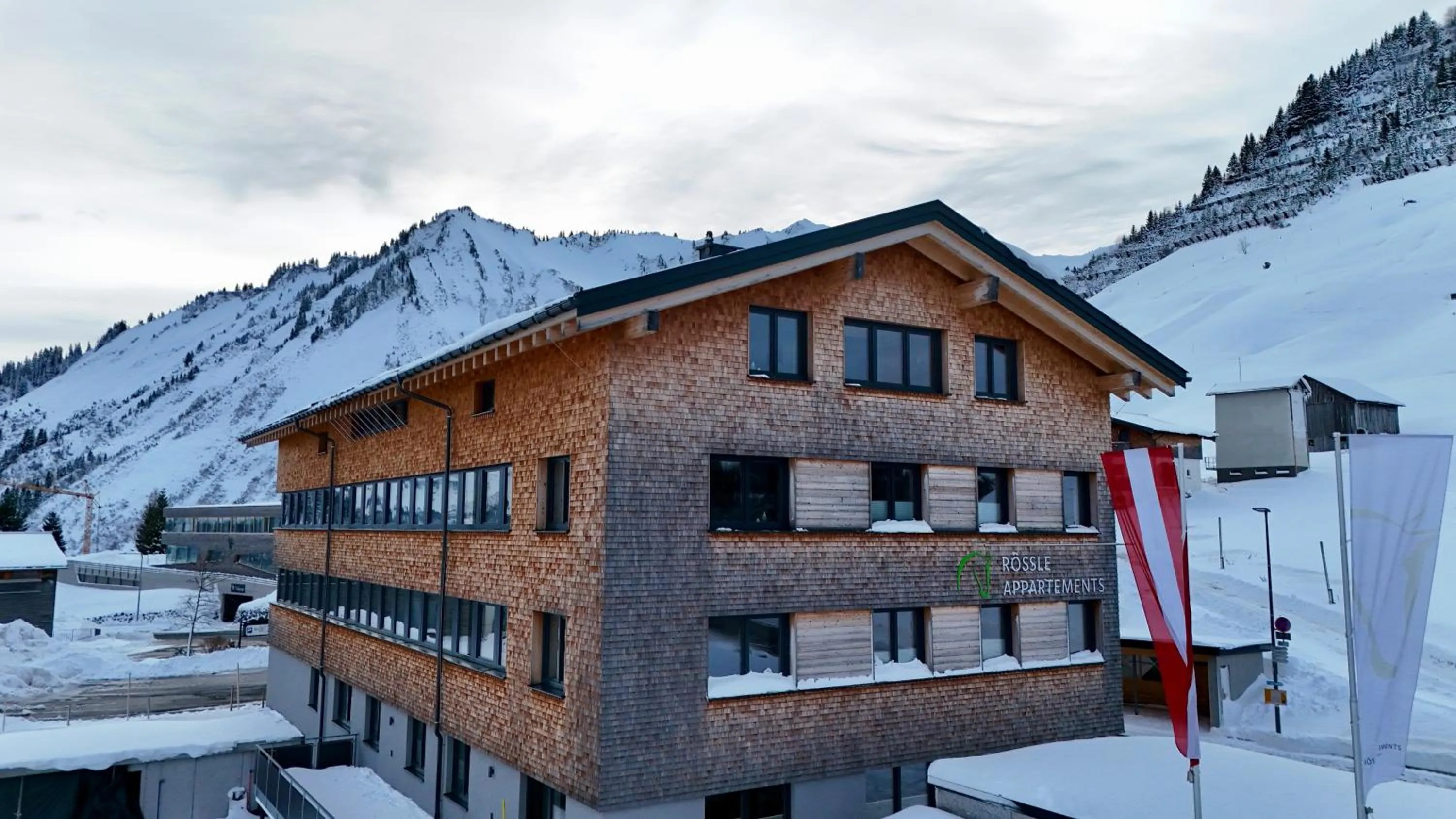Property building in Rössle Appartements und Sport Rössle Skiverleih & Sportgeschäft