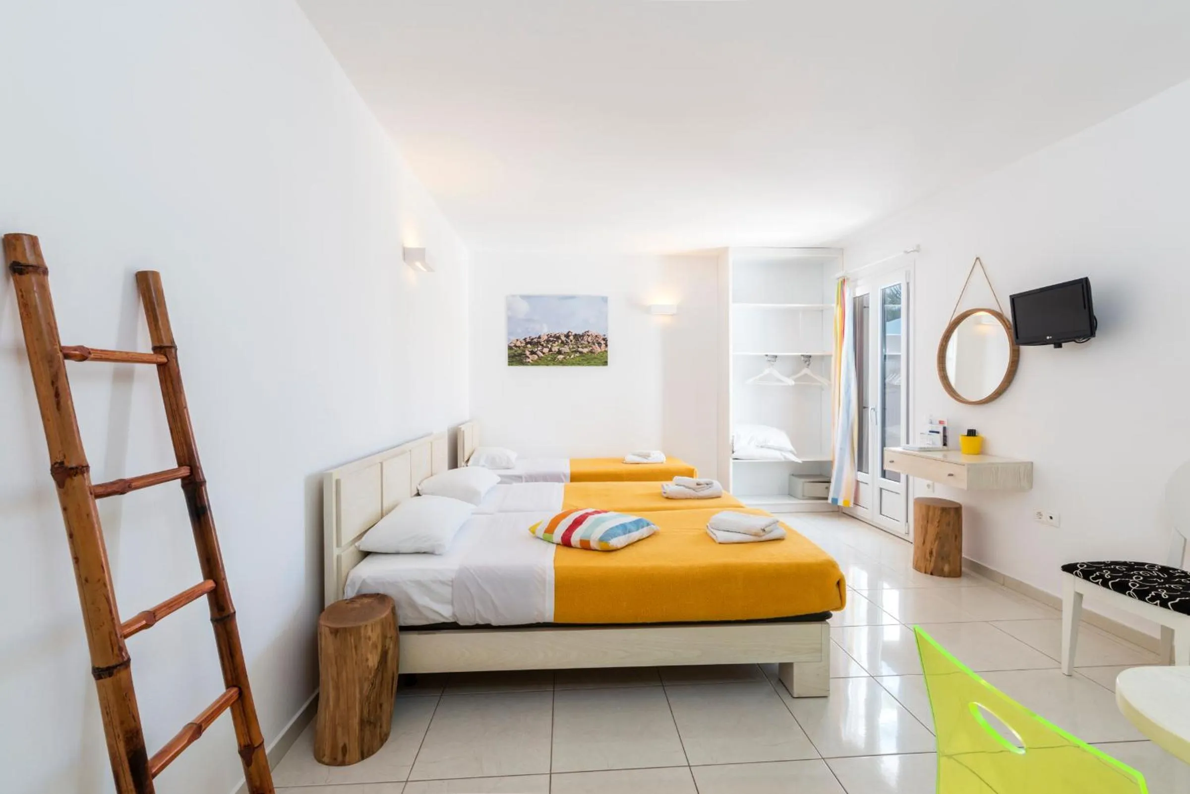 Bedroom, Bed in Artemoula's Studios