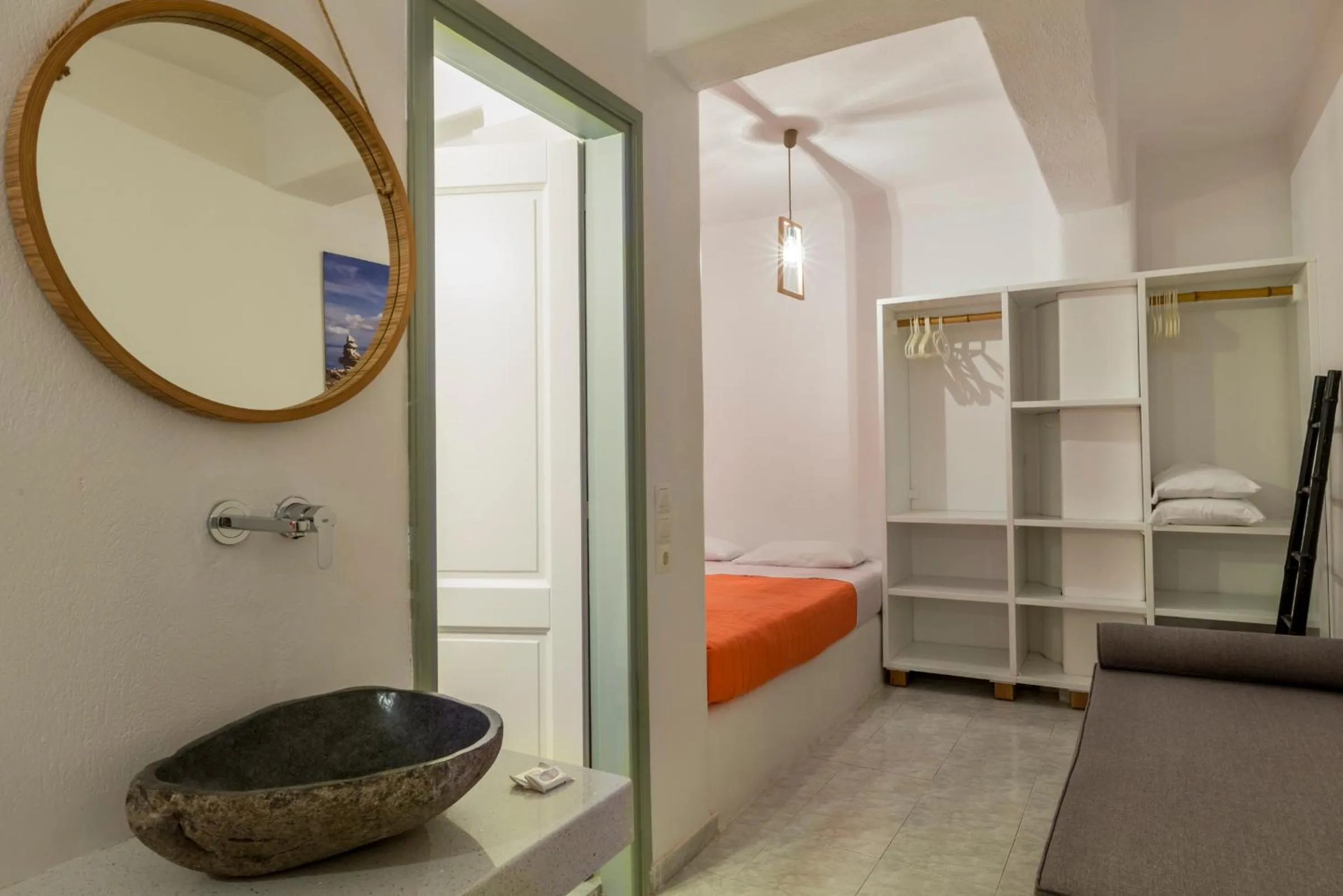 Decorative detail, Bed in Artemoula's Studios