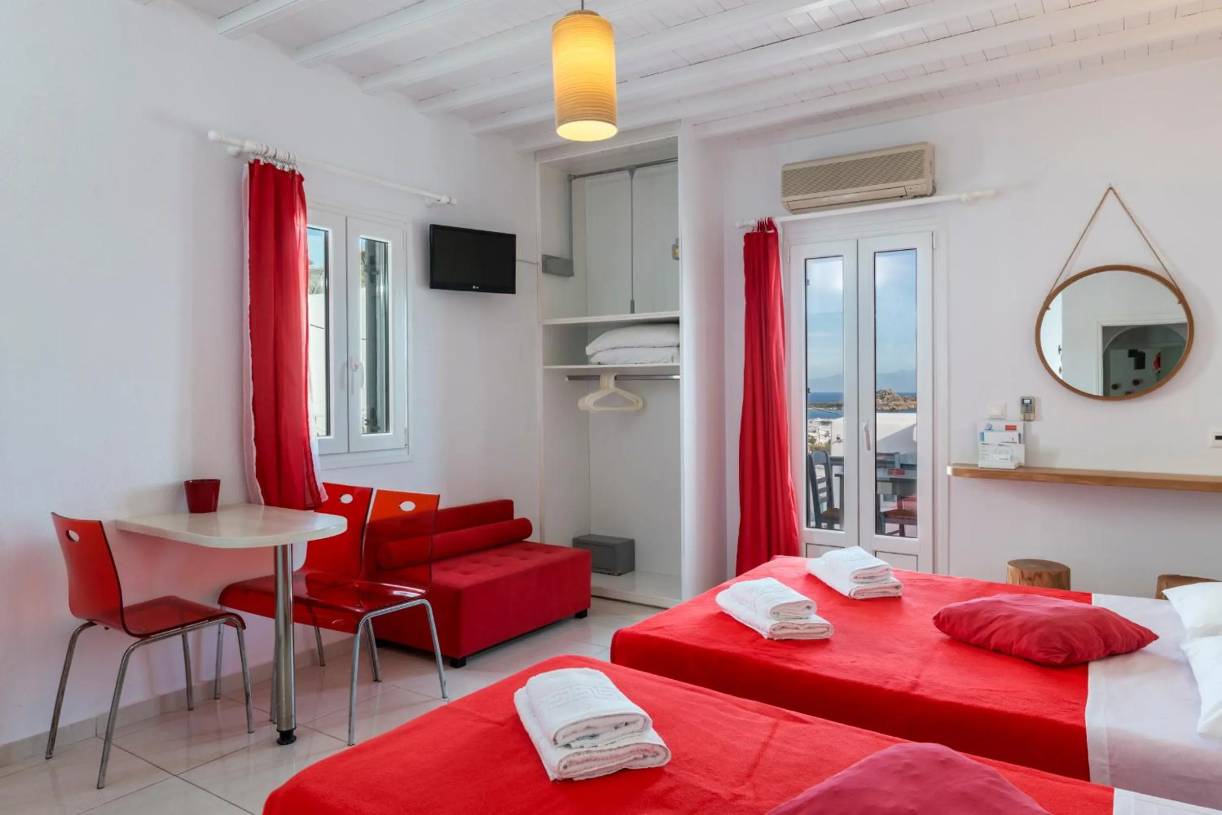 Bedroom, Bed in Artemoula's Studios