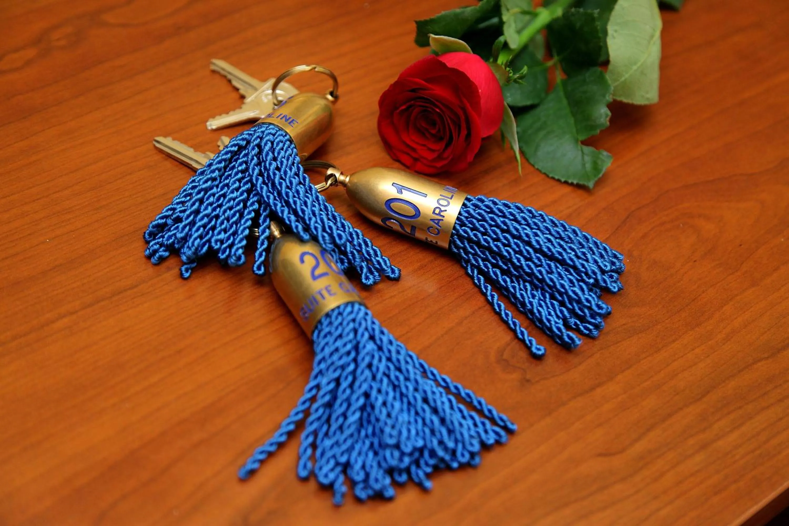 Decorative detail in Caroline Suite