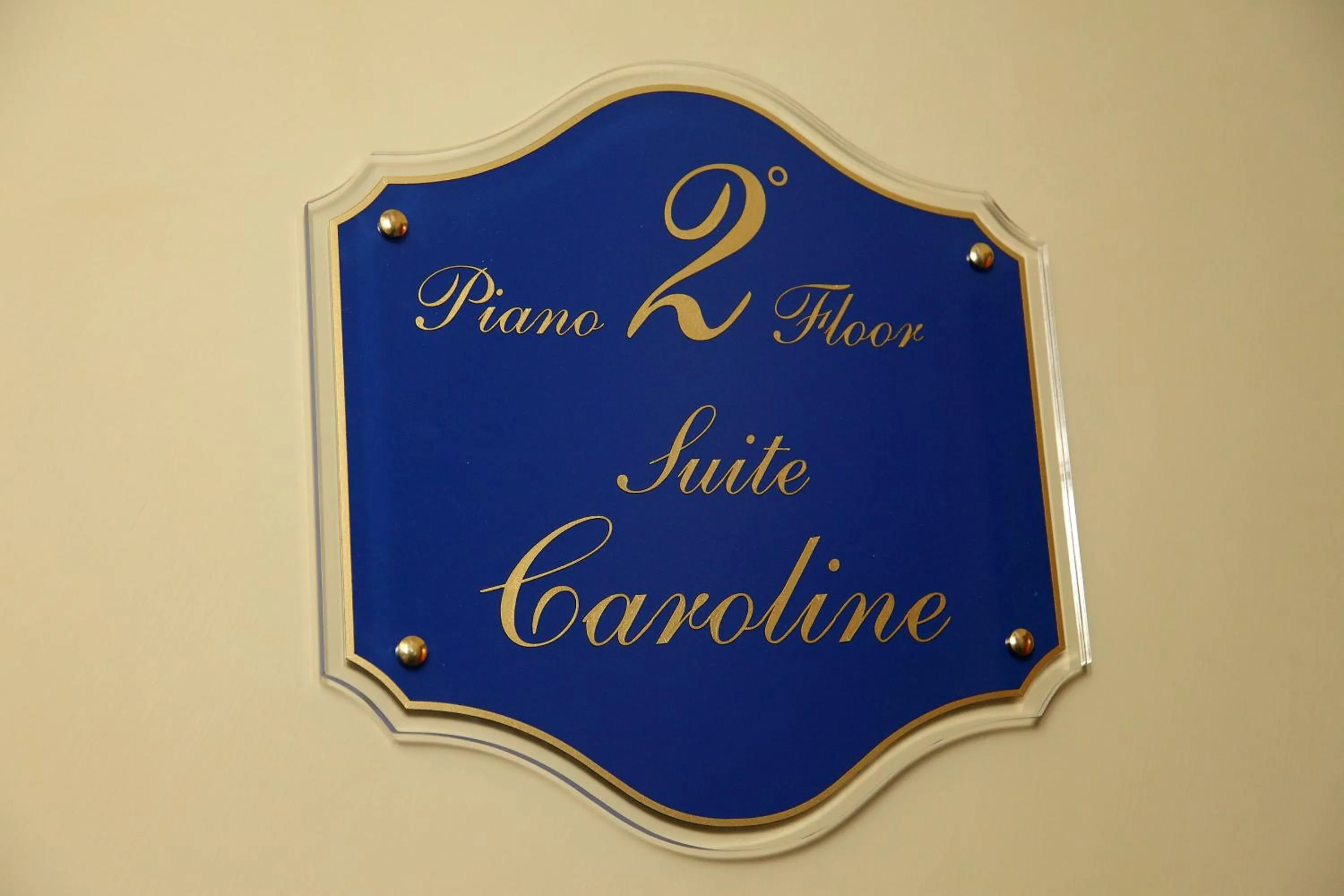 Decorative detail in Caroline Suite