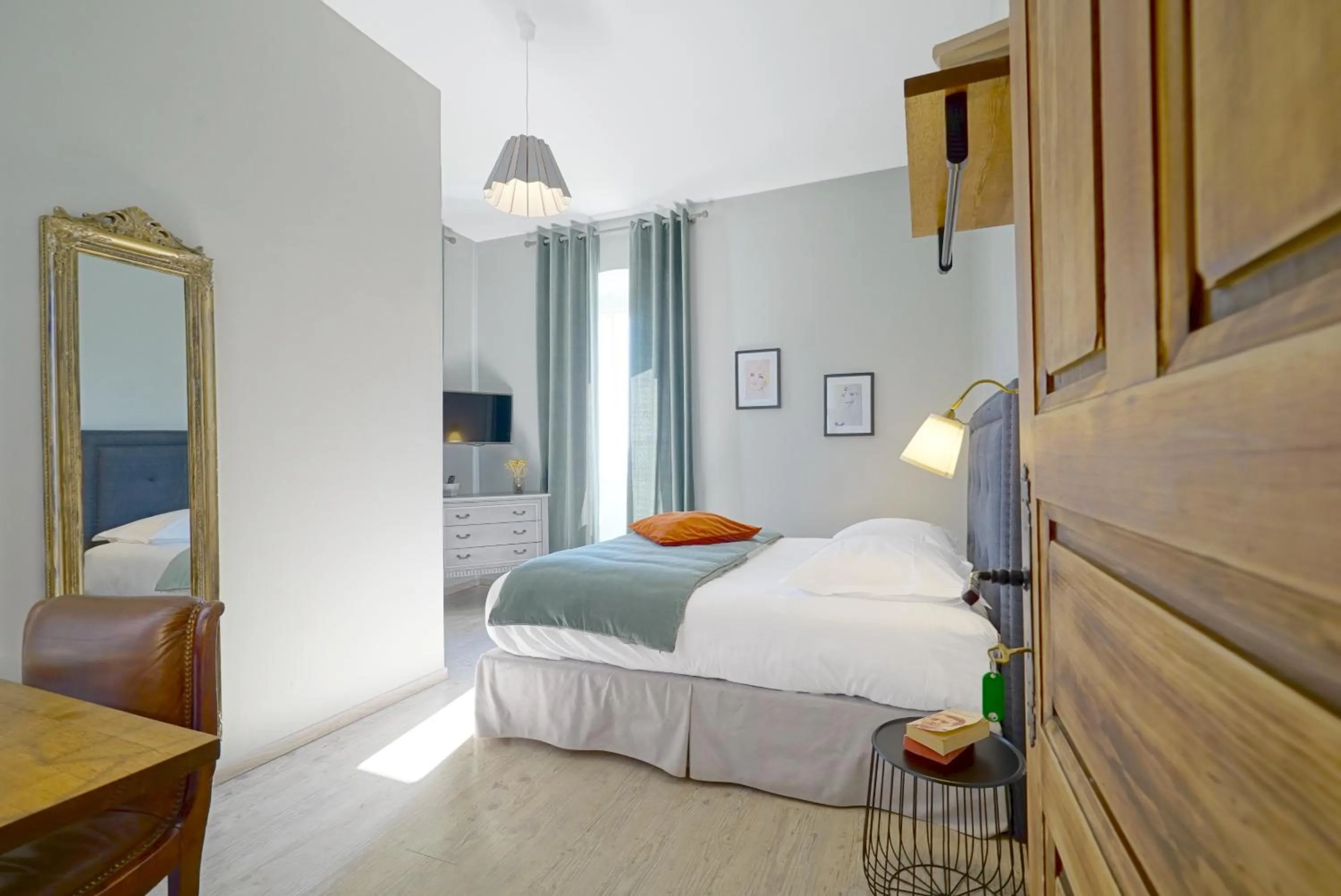 Bed in Hôtel U Frascone