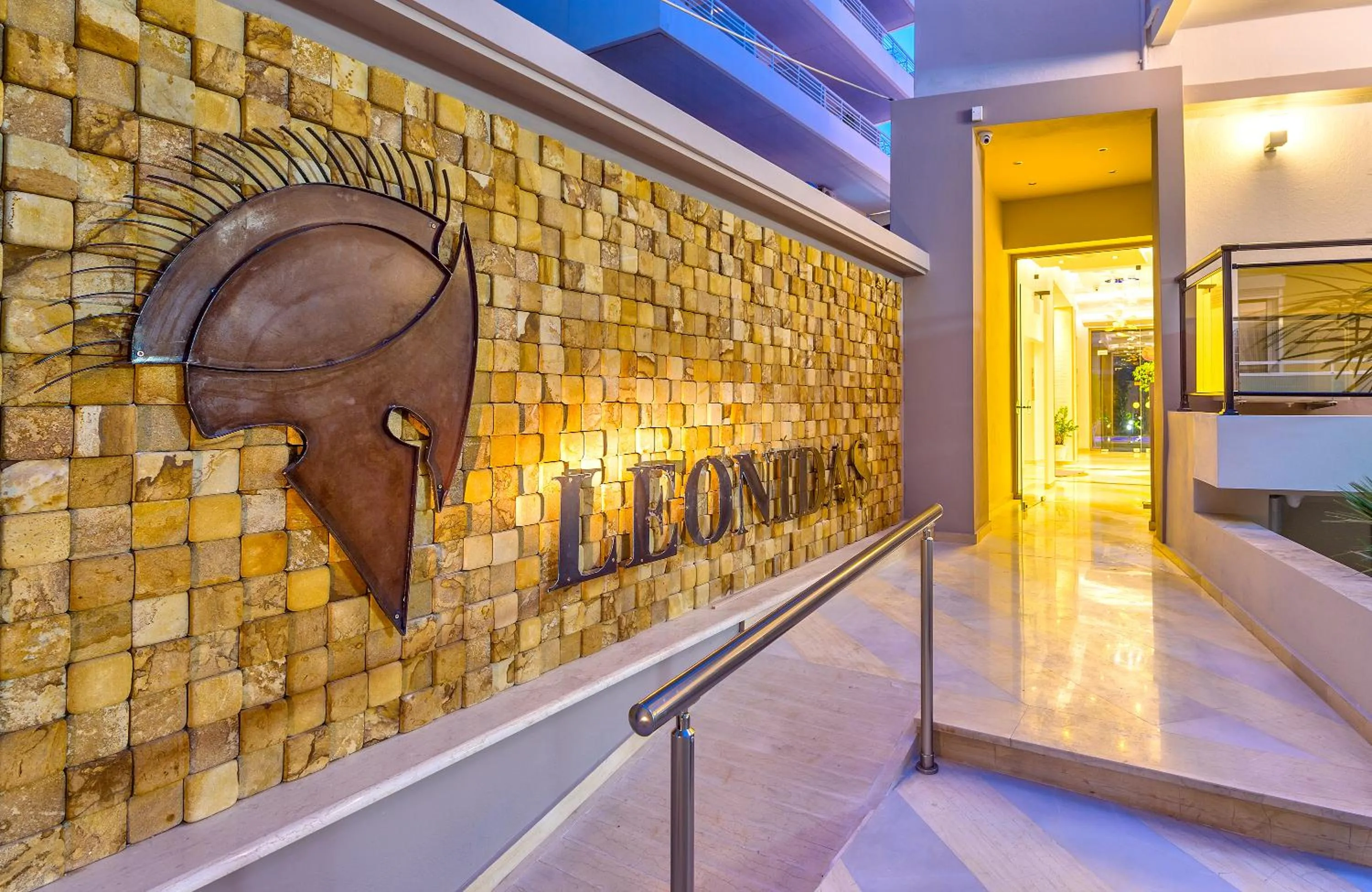 Decorative detail in Leonidas Hotel & Apartments