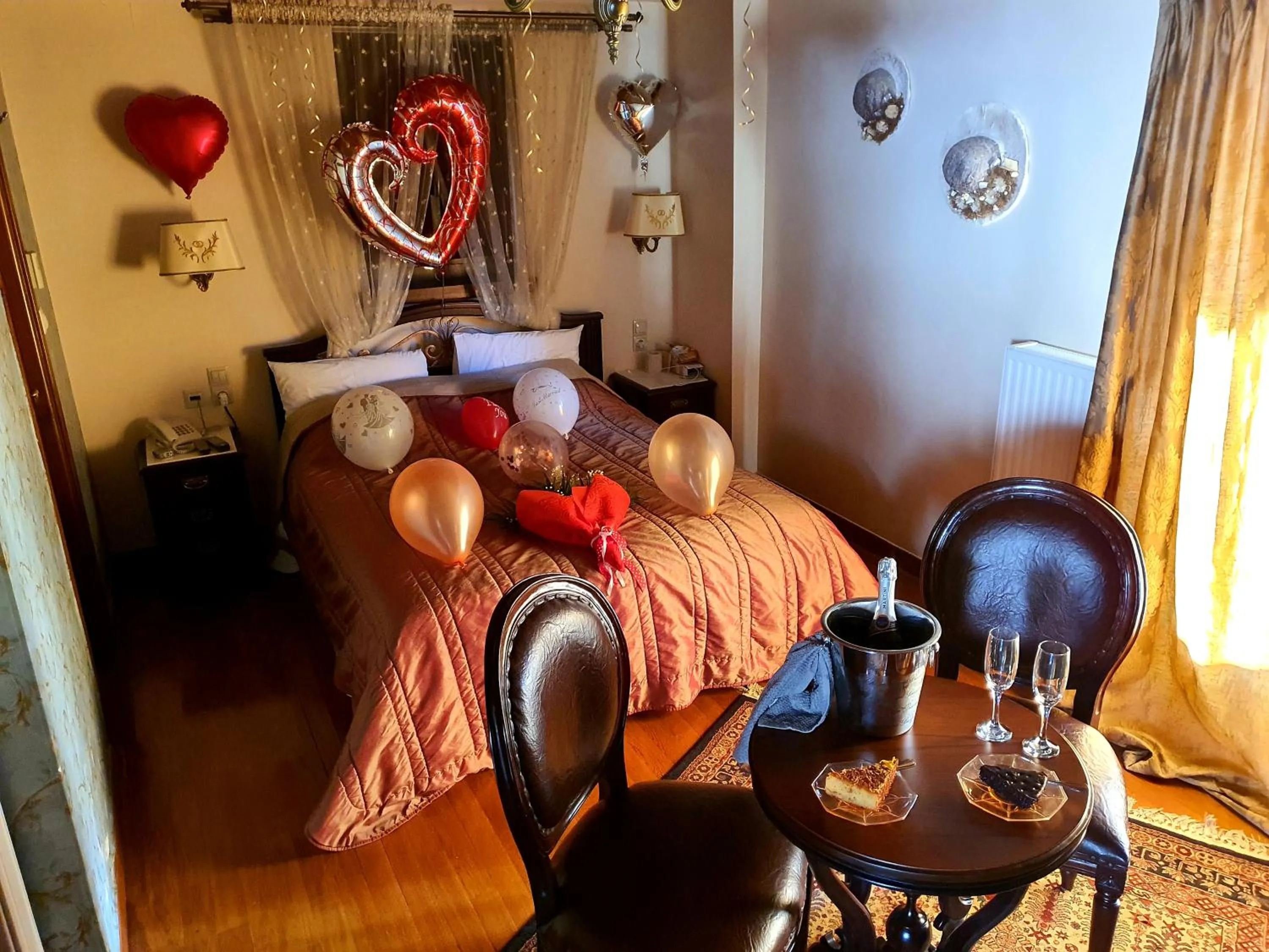 Bedroom, Bed in En Dimitsani