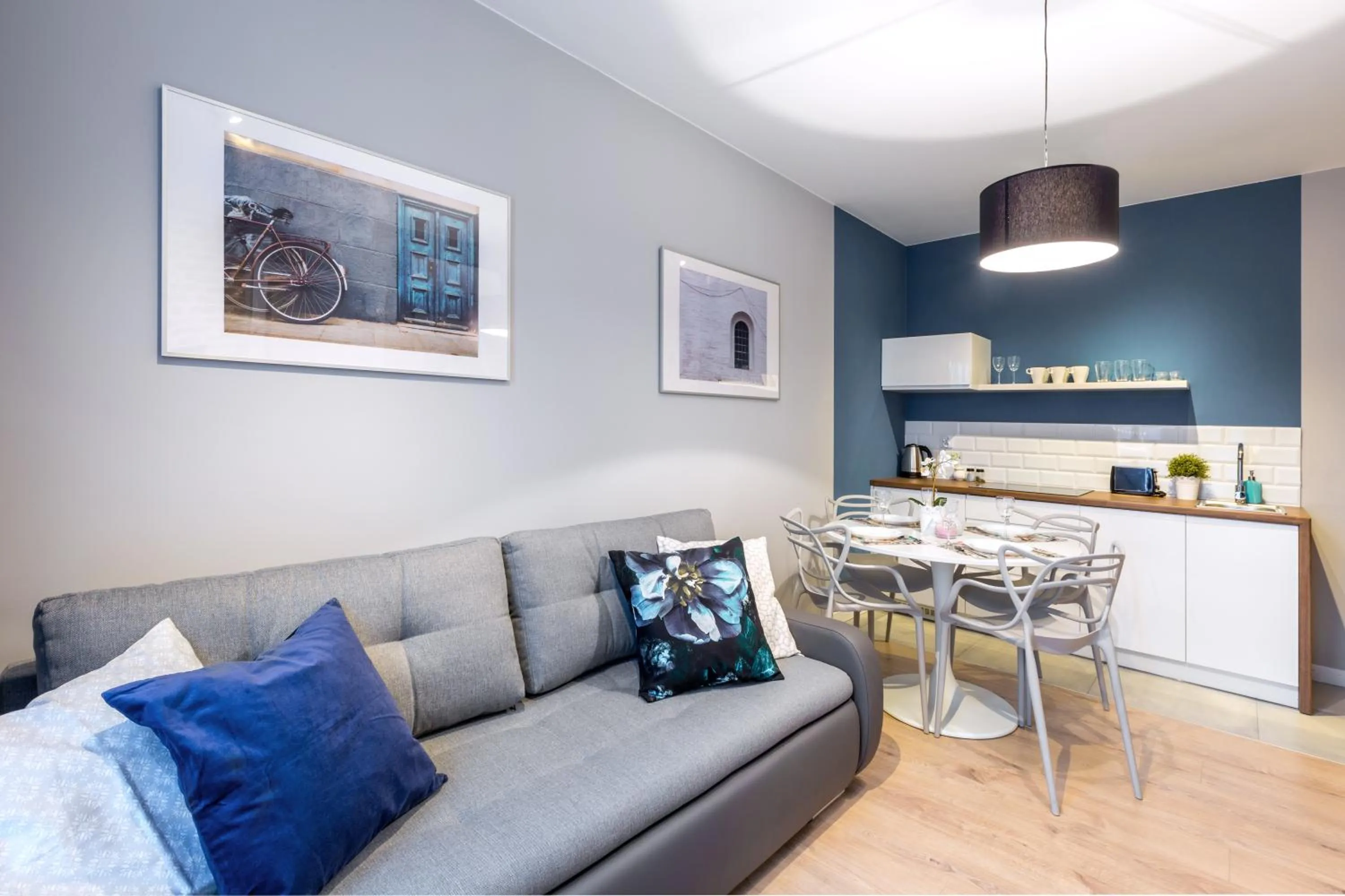 Living room in Friendhouse Apartments Vistula&Wawel