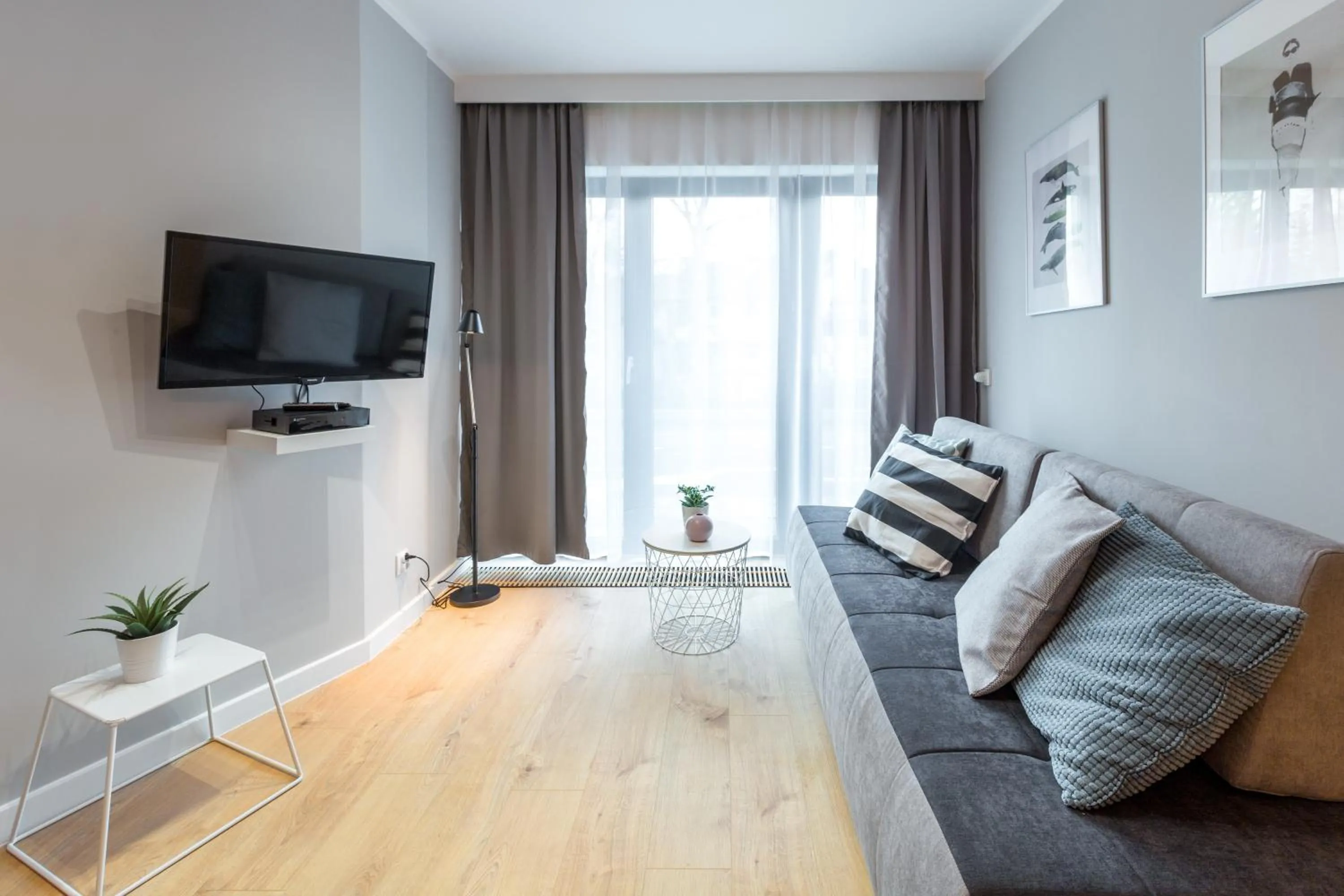 Living room in Friendhouse Apartments Vistula&Wawel