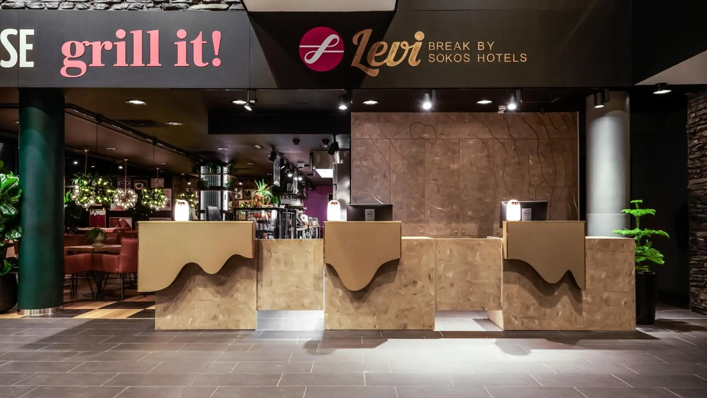Lobby or reception in Break Sokos Hotel Levi Lobby or reception in Break Sokos Hotel Levi