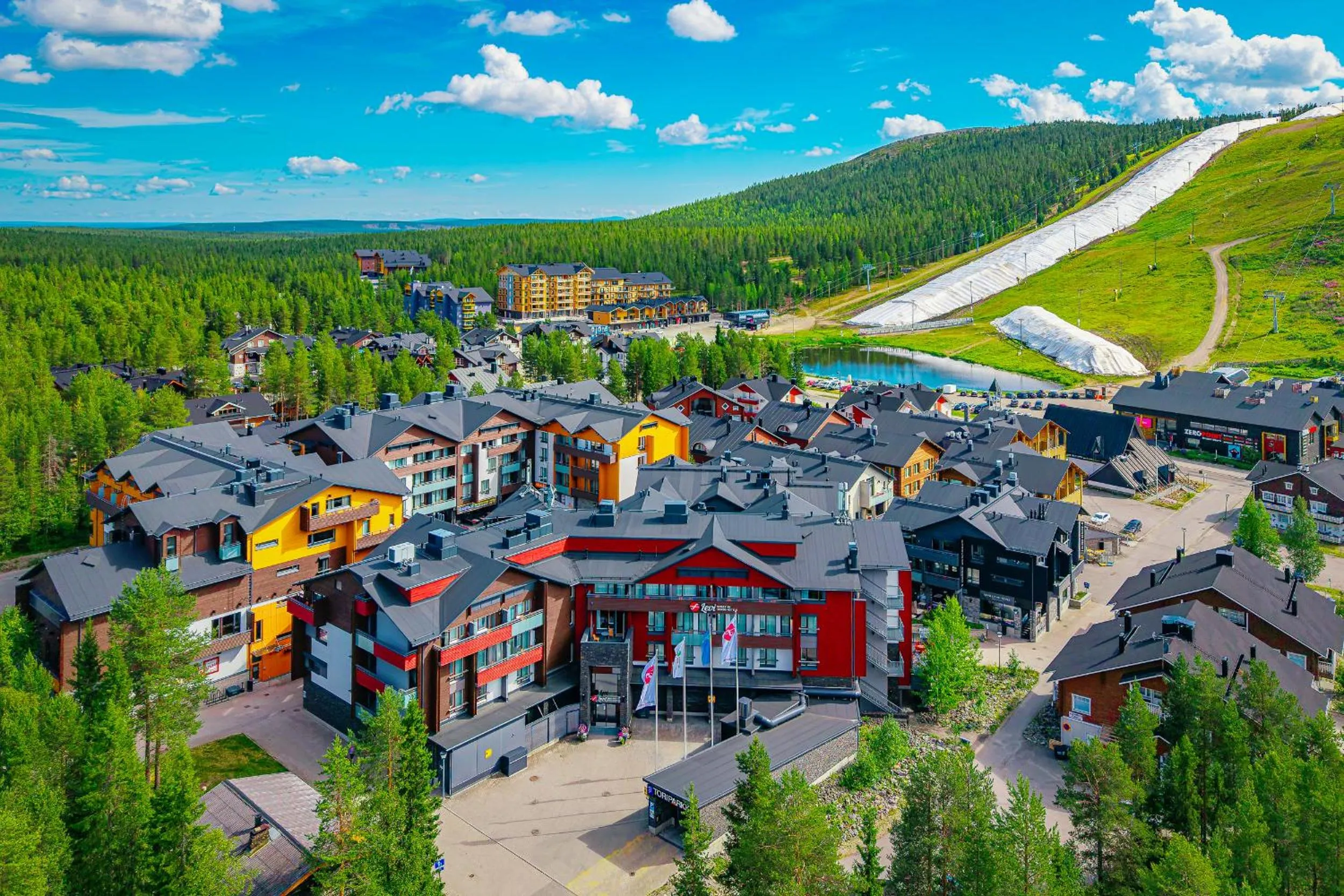 Property building in Break Sokos Hotel Levi