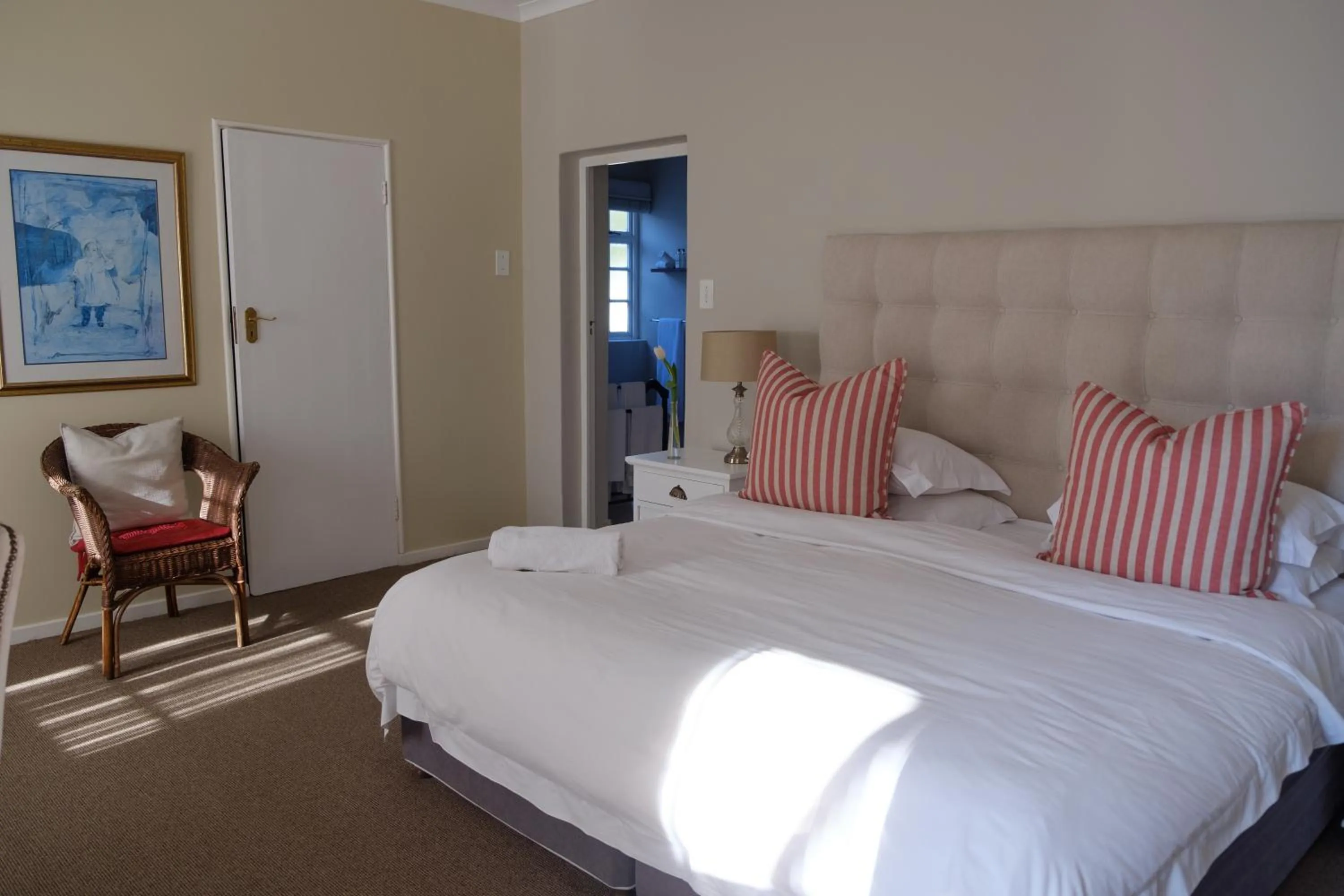 Bed in Constantia White Lodge Guest House