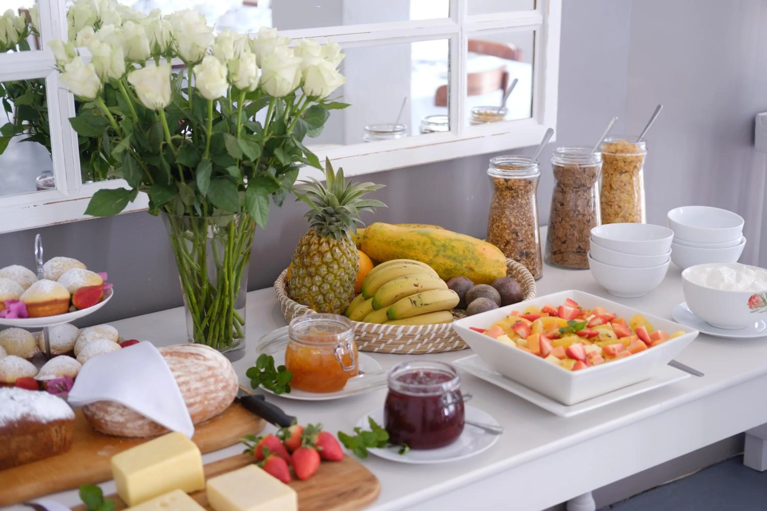 Breakfast in Constantia White Lodge Guest House