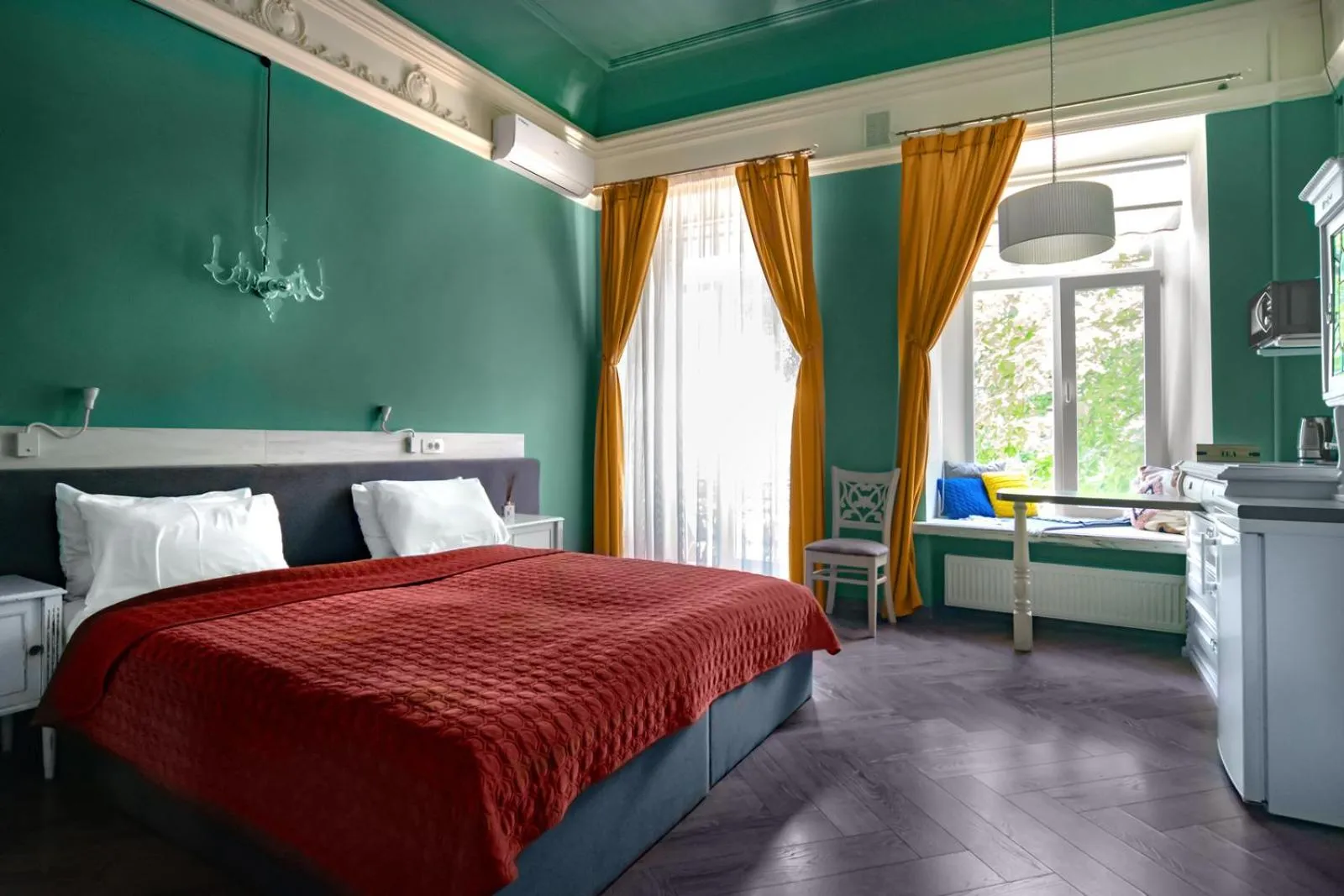 Bed in Apart Hotel Michelle