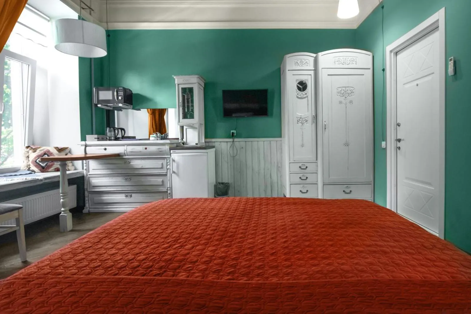 Bed in Apart Hotel Michelle