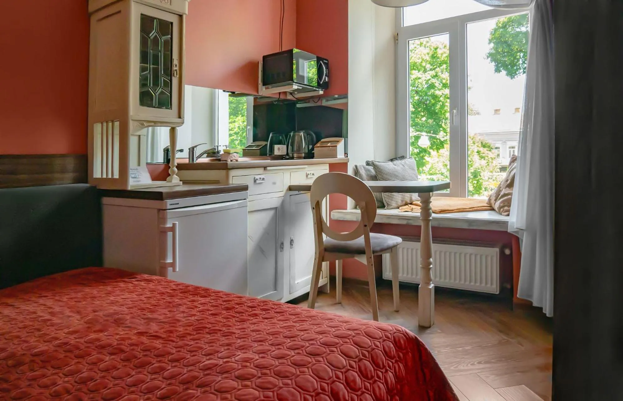 Bed in Apart Hotel Michelle