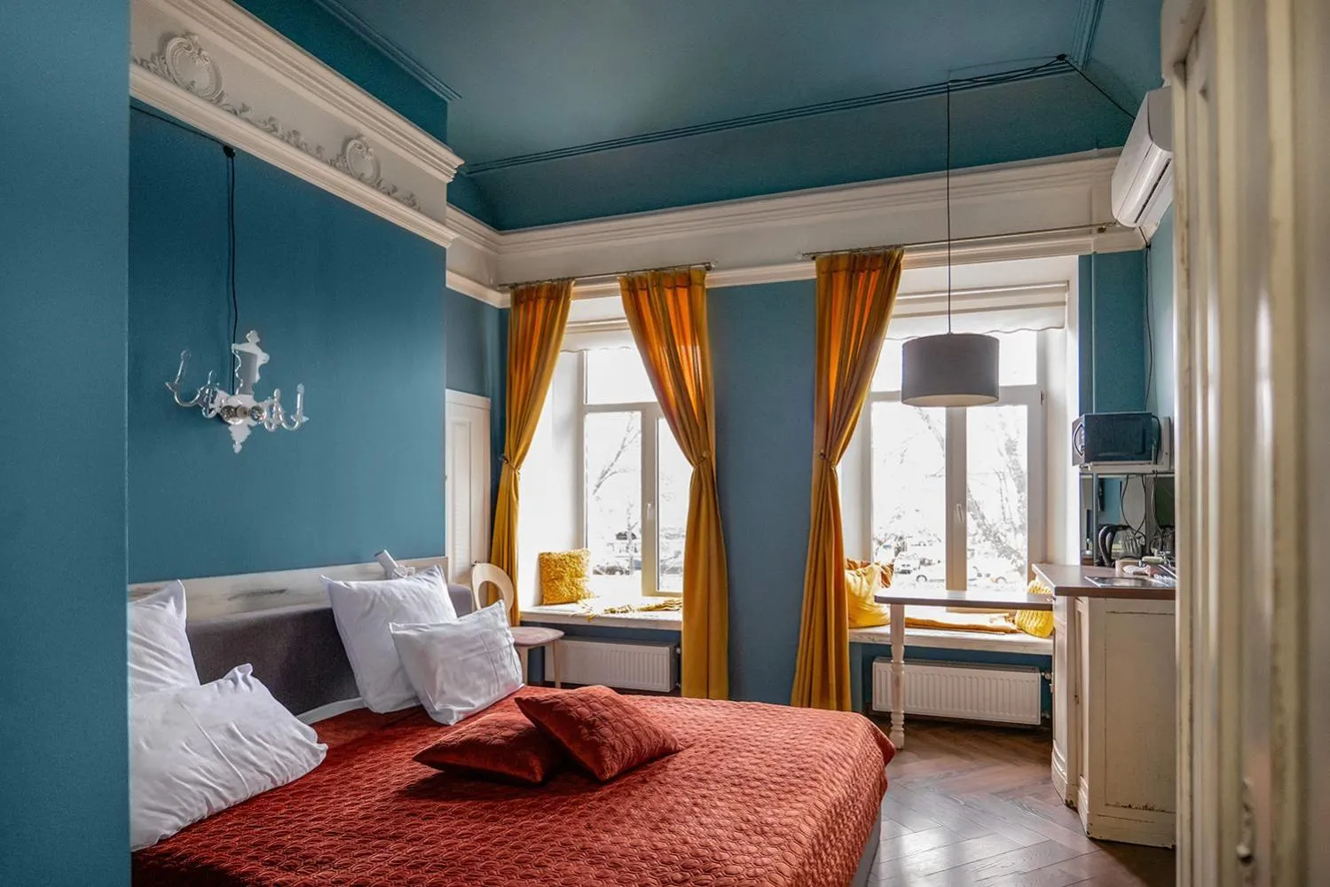 Bed in Apart Hotel Michelle