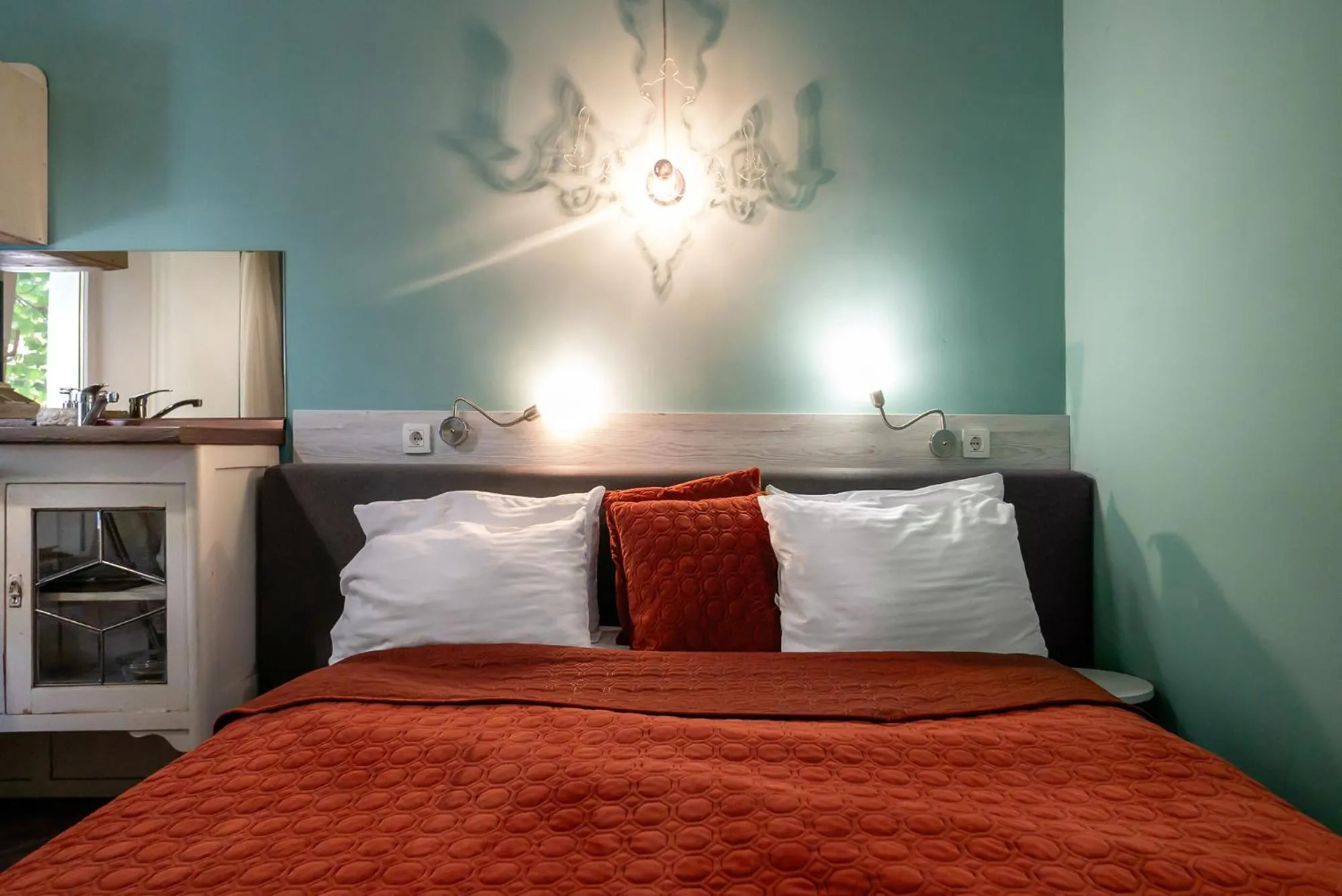 Bed in Apart Hotel Michelle