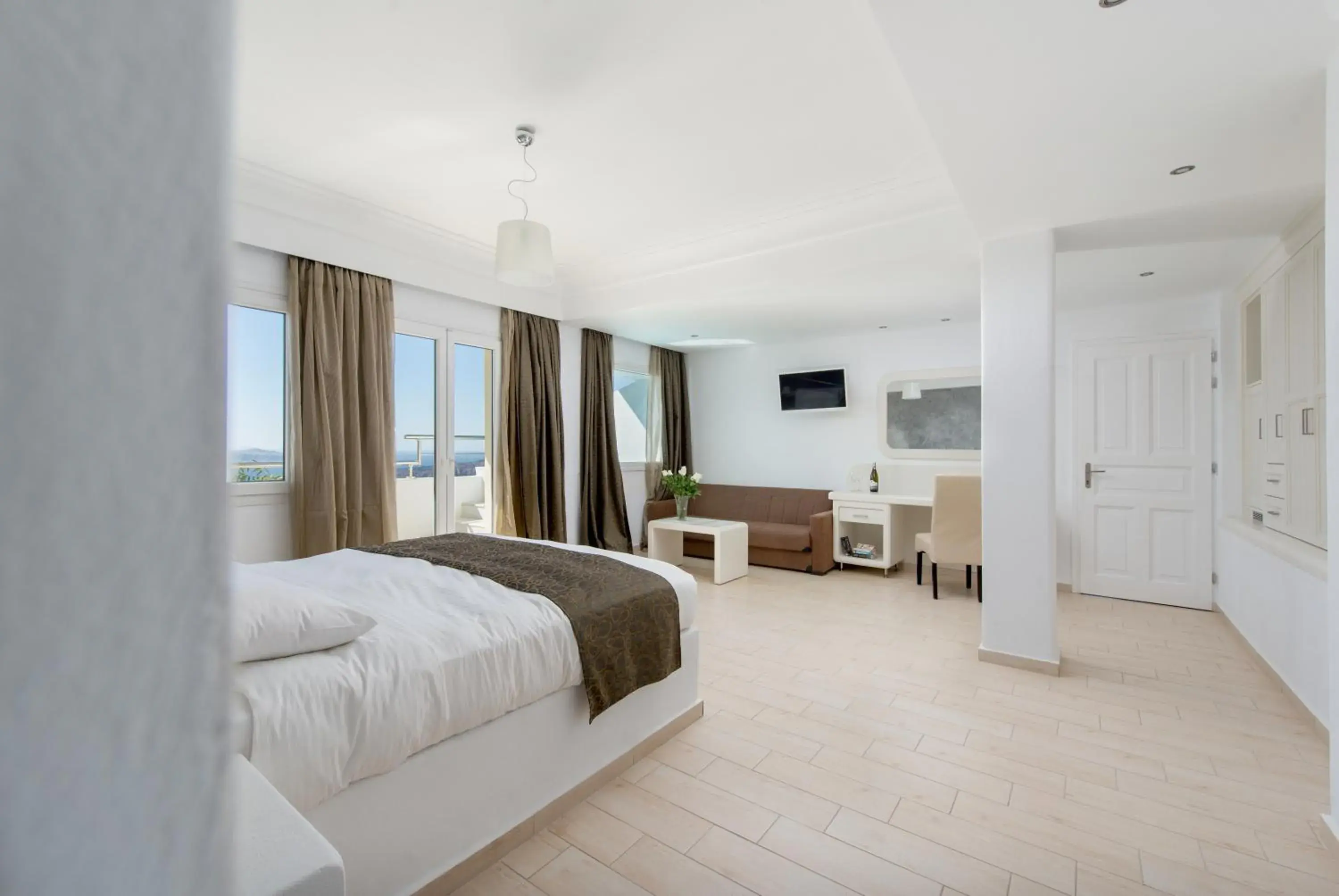 Bed in Tzekos Villas Bed in Tzekos Villas