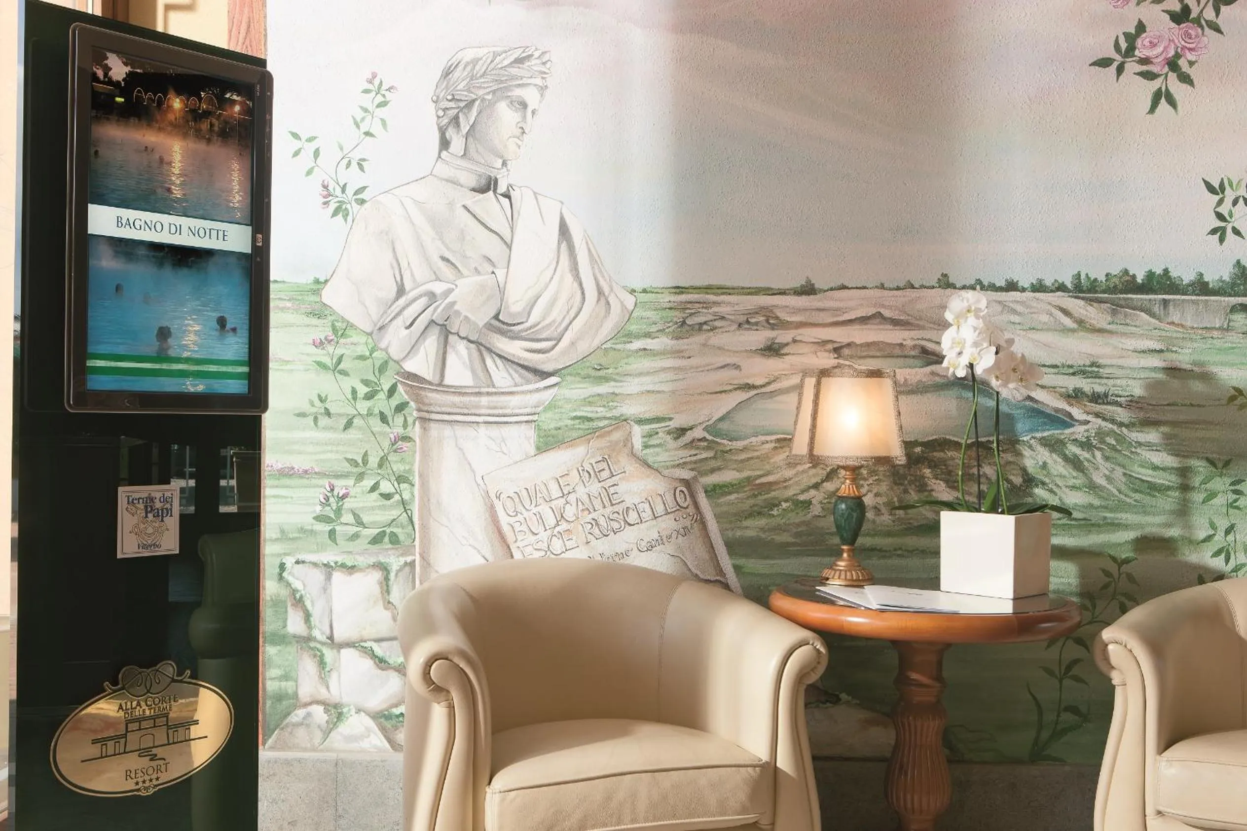 Lobby or reception in Alla Corte Delle Terme Resort