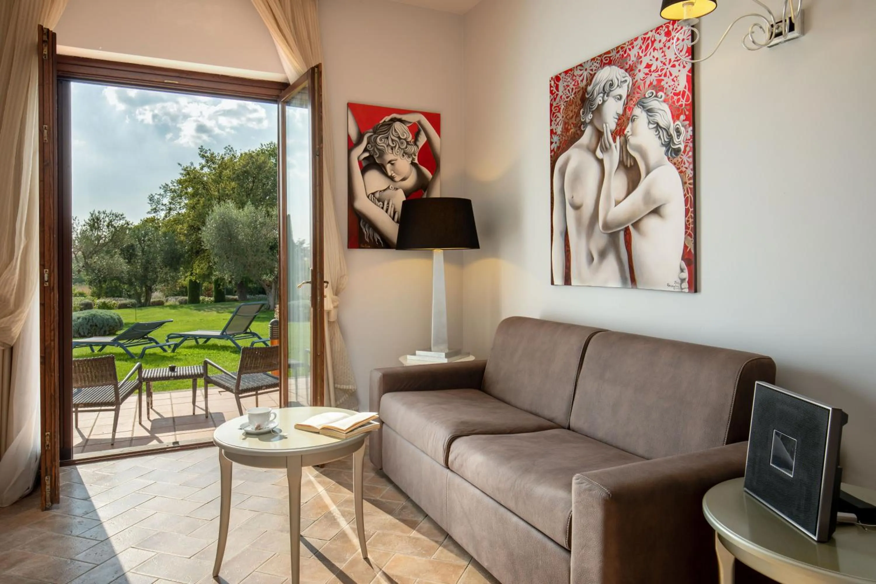 Patio in Alla Corte Delle Terme Resort