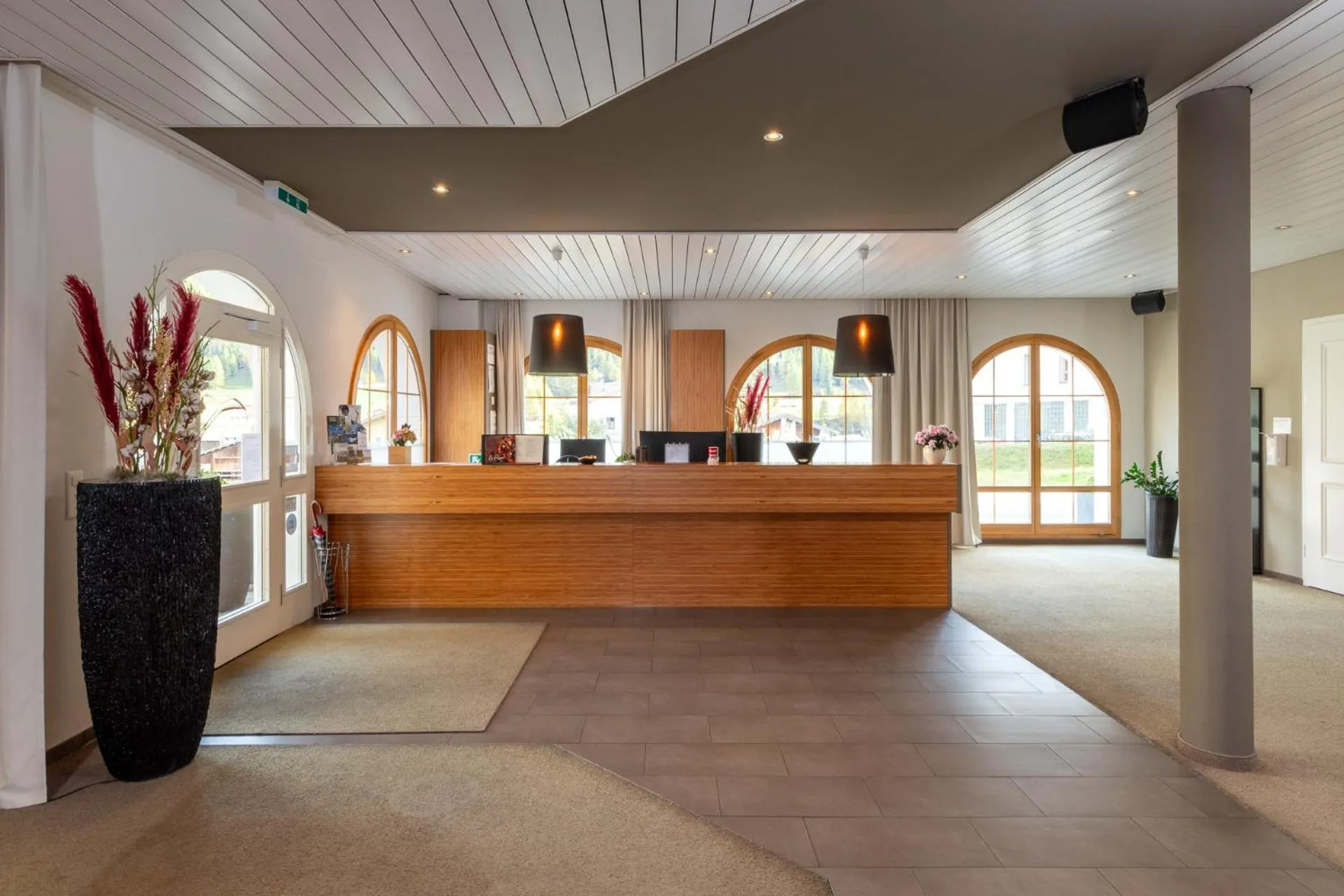 Lobby or reception in Hotel Allegra