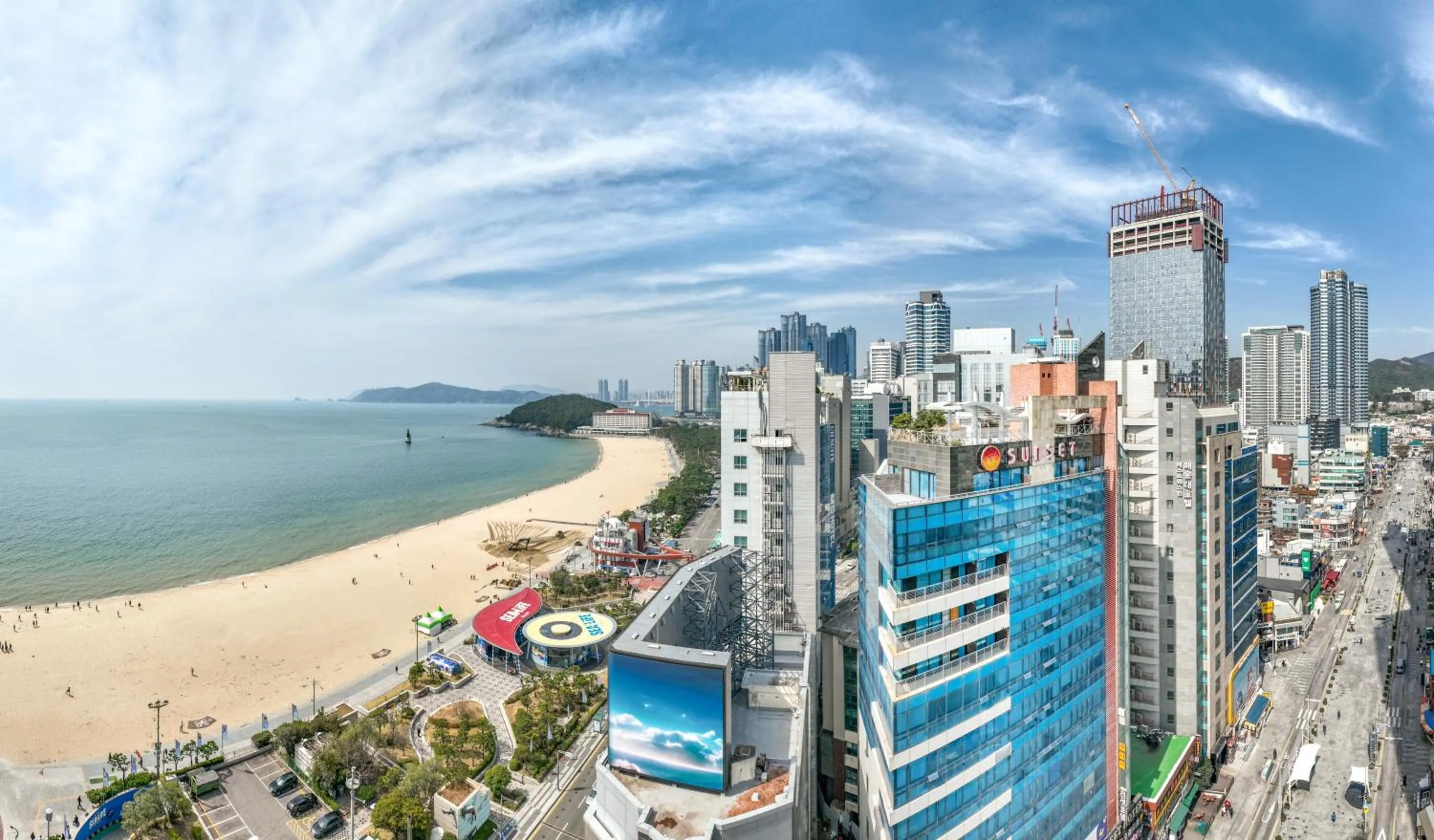 Property building in Sunset Hotel