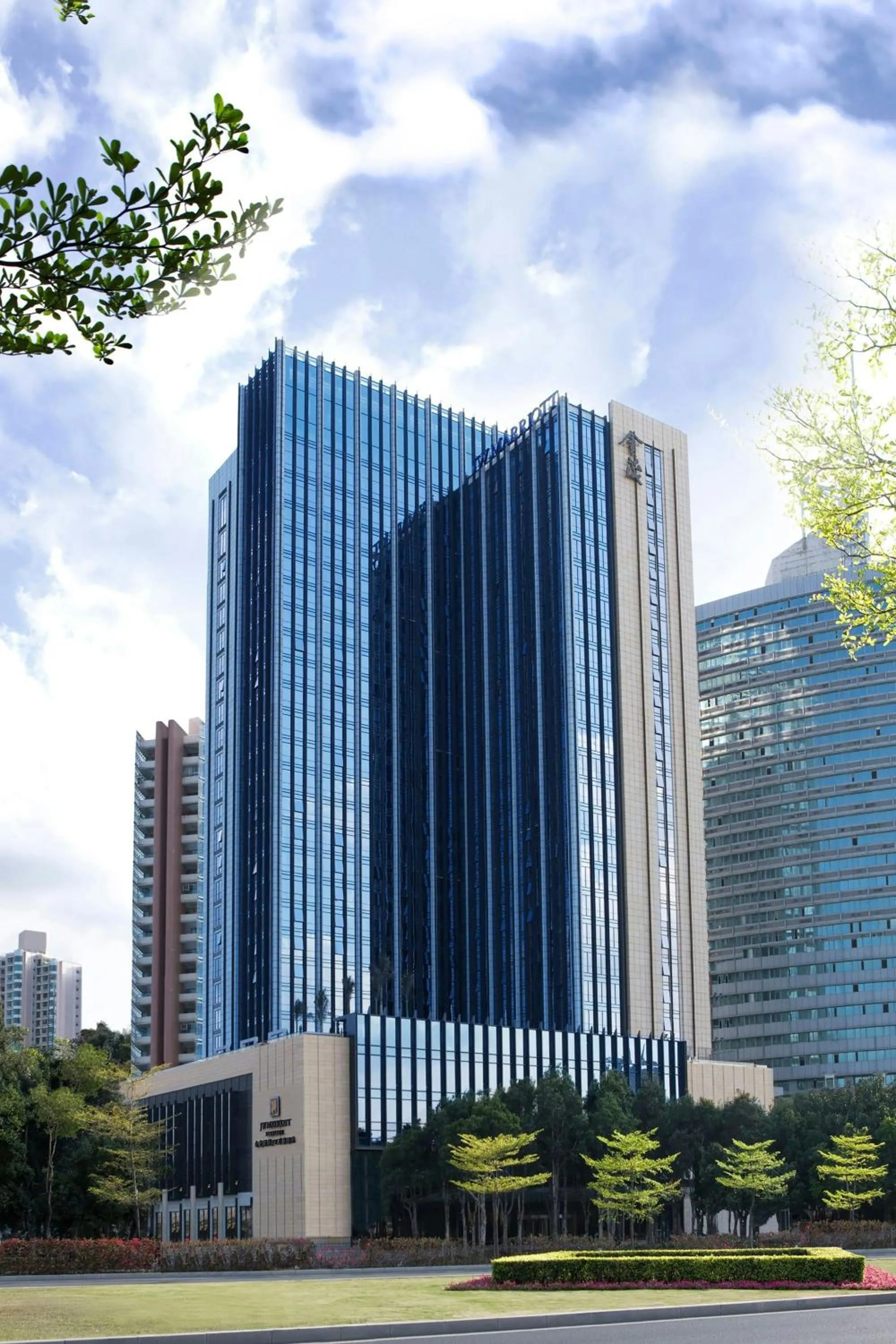 Property building in JW Marriott Hotel Shenzhen