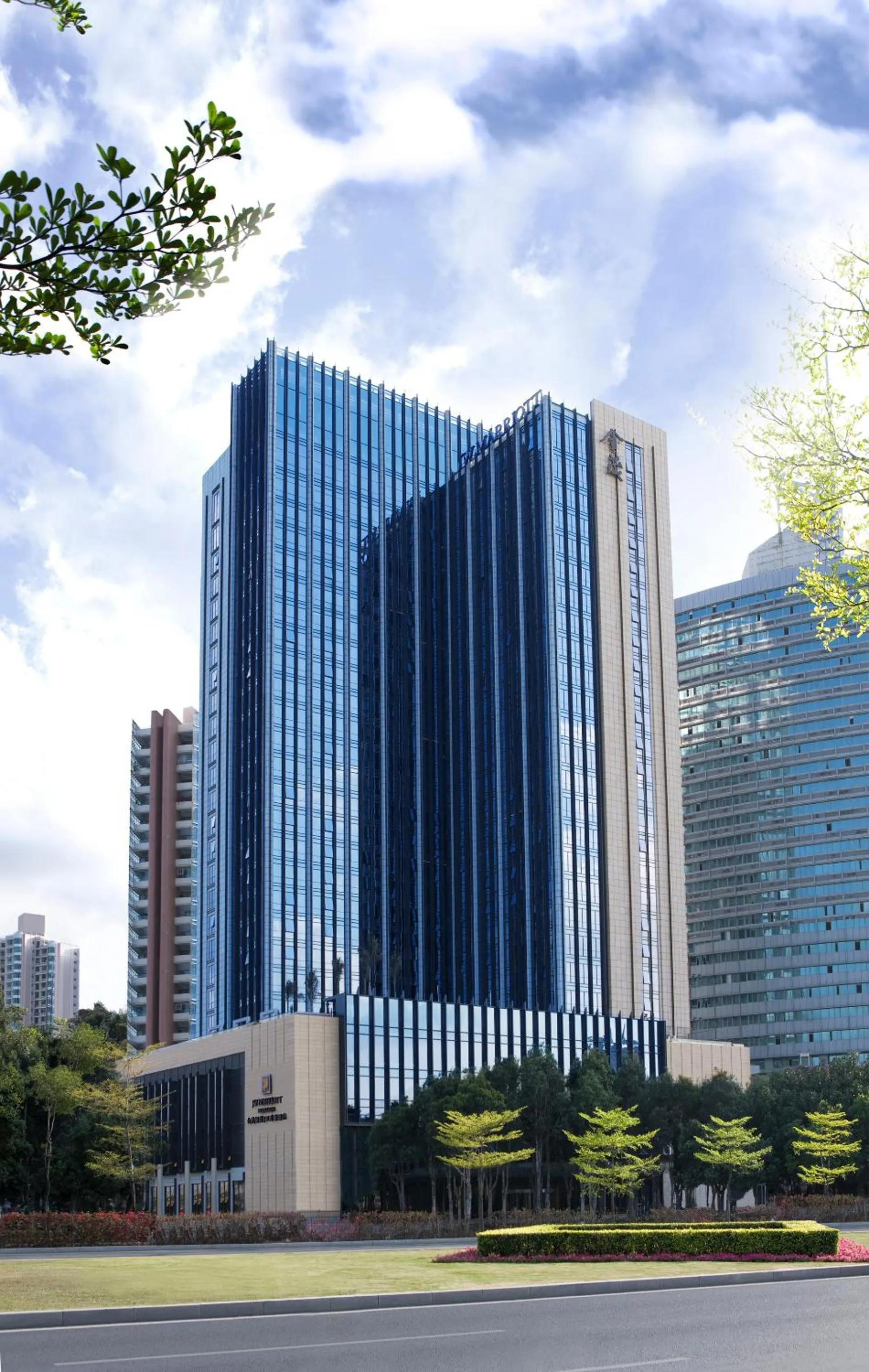 Property building in JW Marriott Hotel Shenzhen
