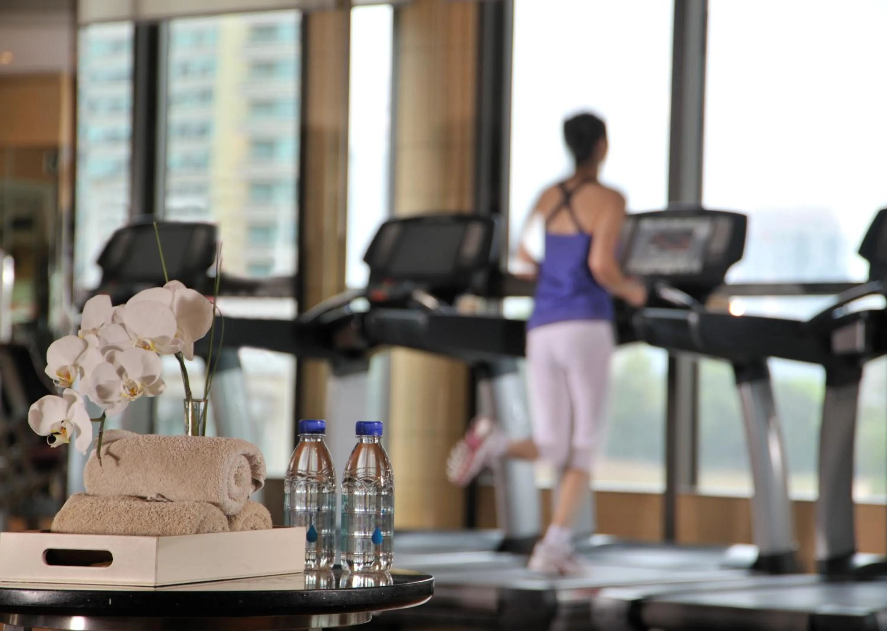 Fitness centre/facilities in JW Marriott Hotel Shenzhen
