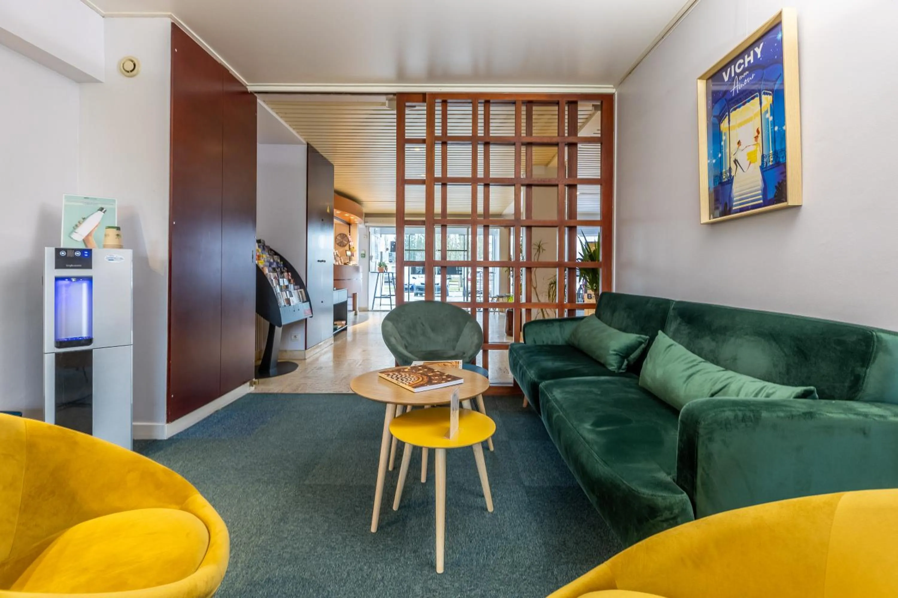 Lobby or reception in Brit Hotel Le Parc Vichy