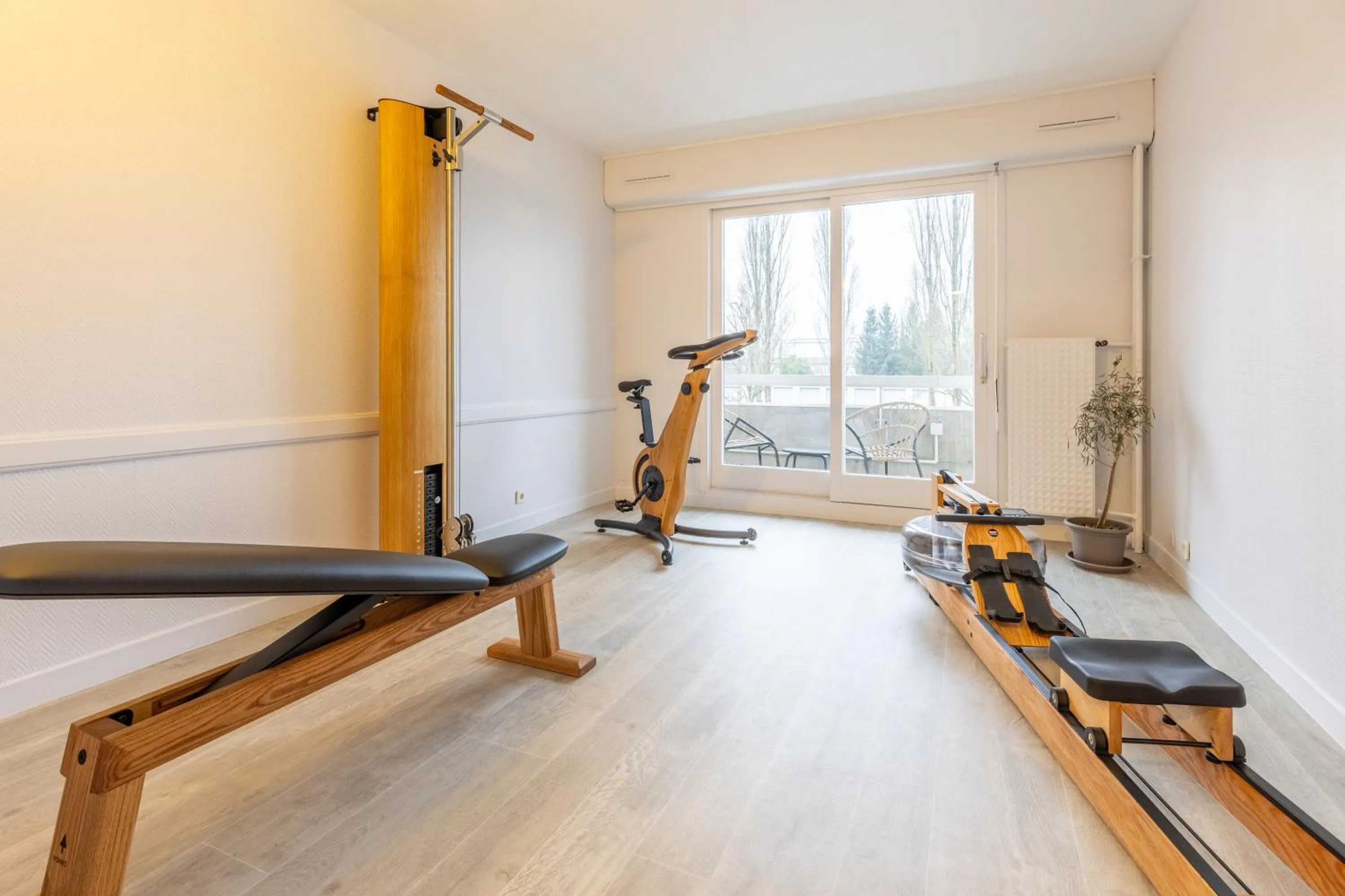 Fitness centre/facilities in Brit Hotel Le Parc Vichy