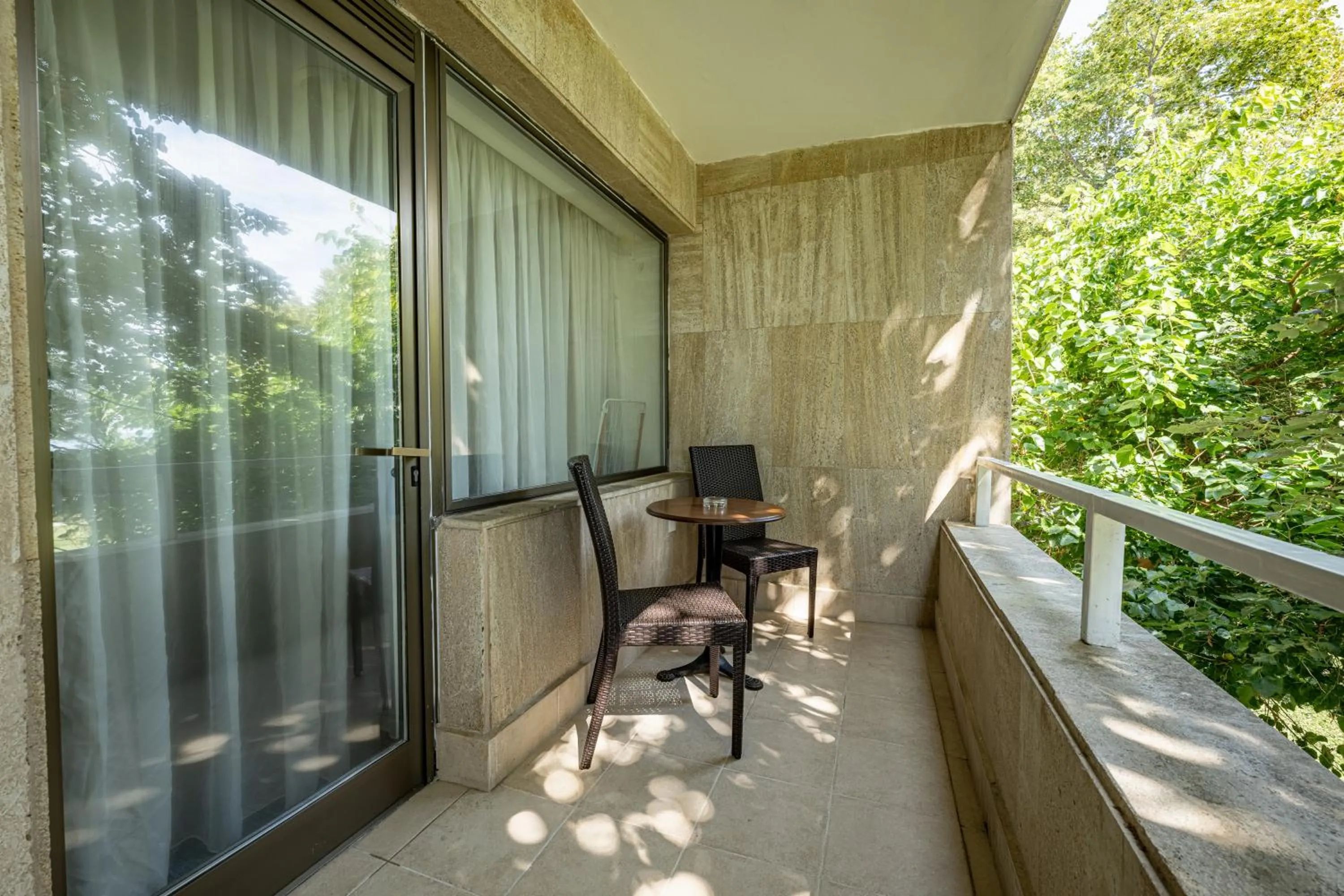 Balcony/Terrace in HVD Lotos Hotel - Private Beach & Free Parking