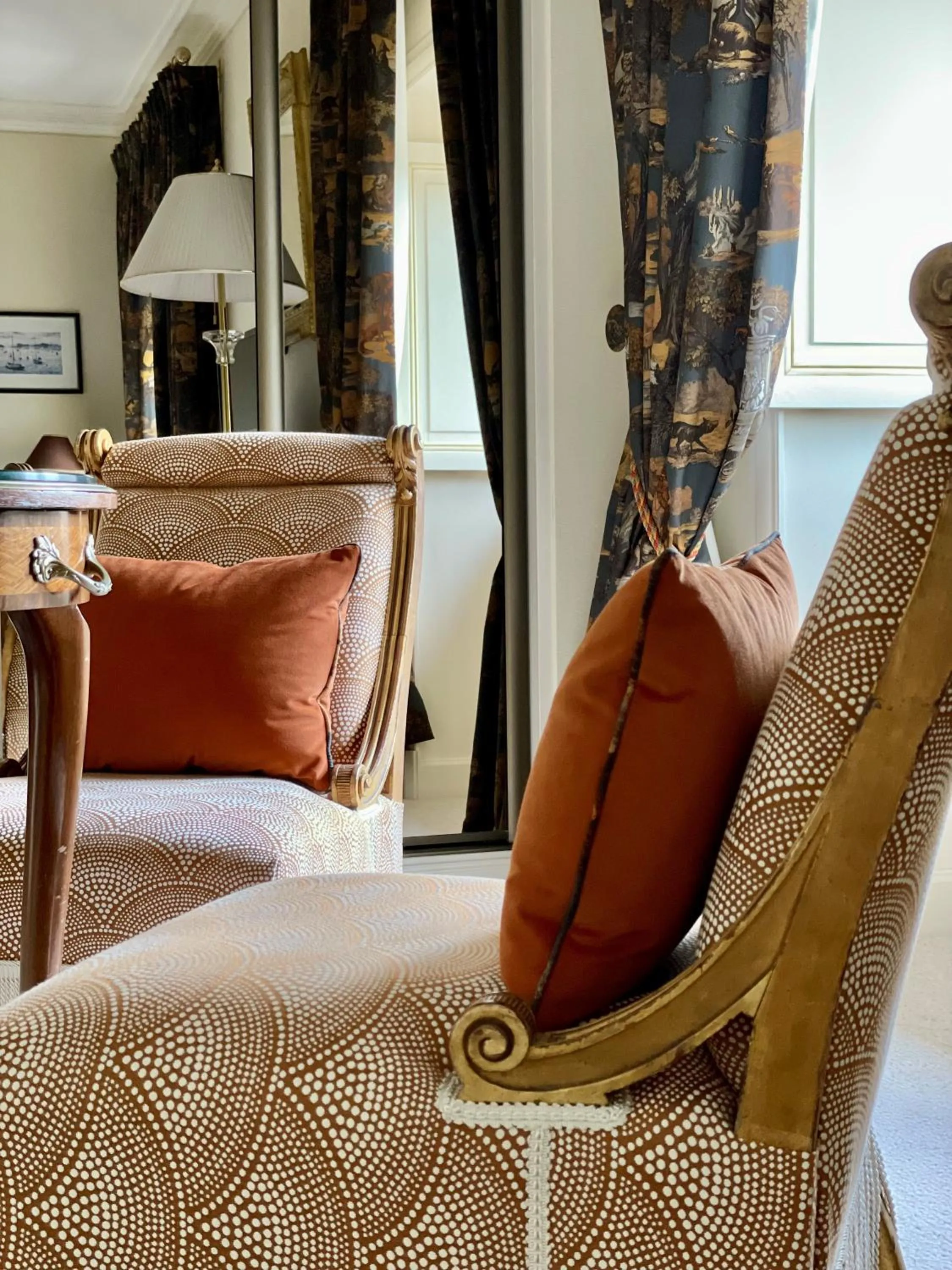 Living room in Chateau De Rochecotte
