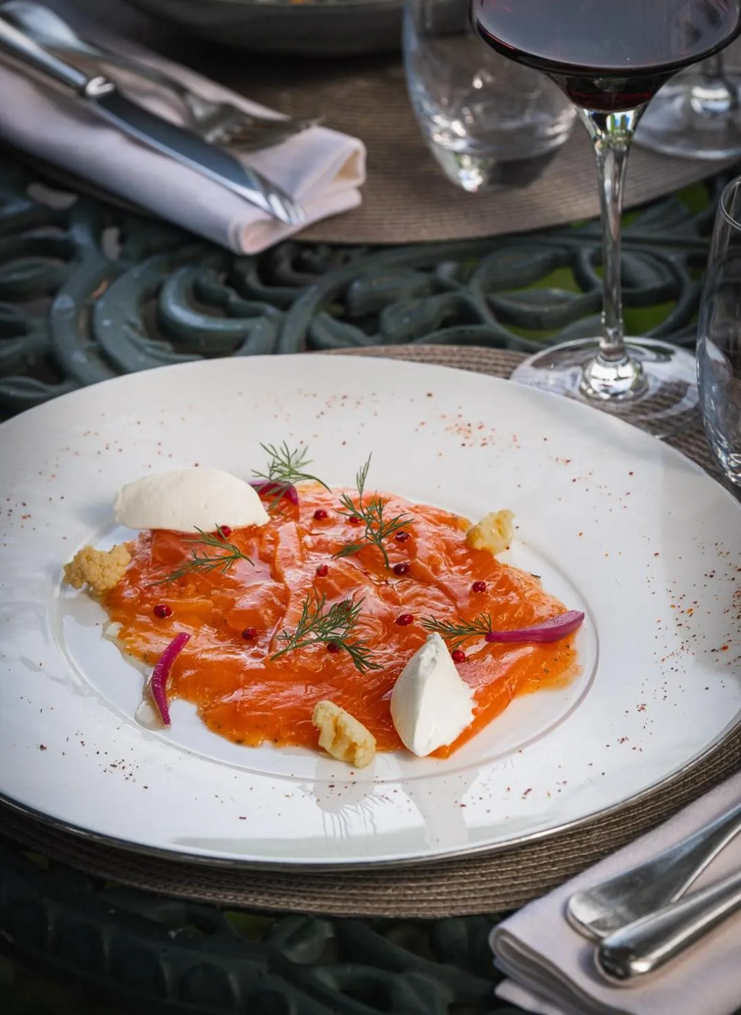 Food and drinks in Chateau De Rochecotte