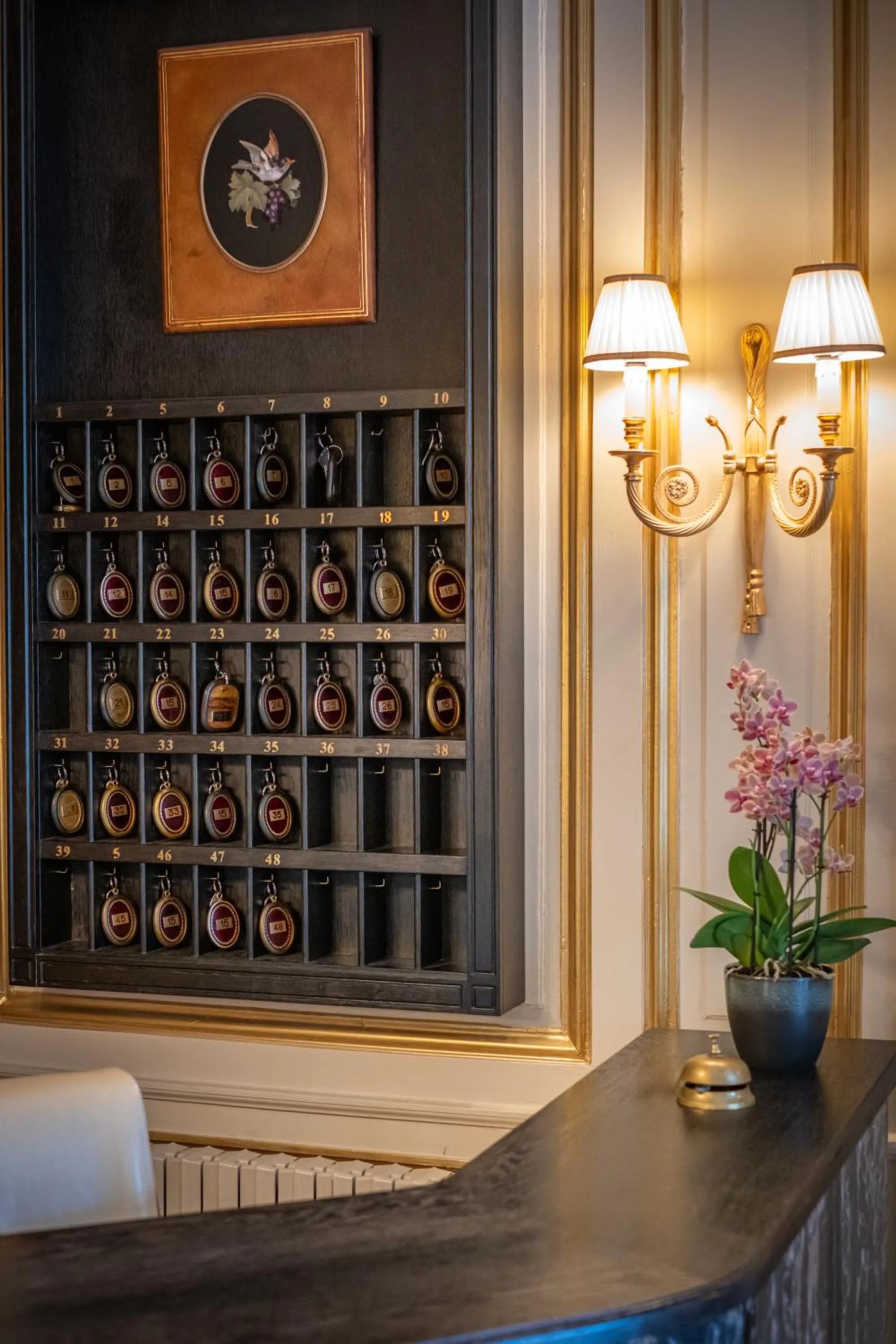 Lobby or reception in Chateau De Rochecotte