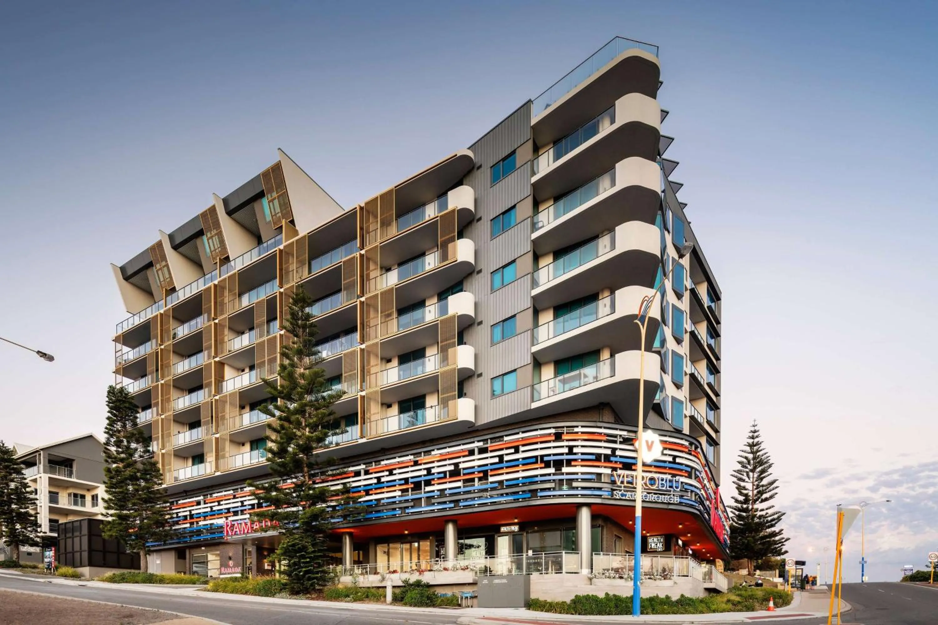 Property building in Ramada by Wyndham VetroBlu Scarborough Beach