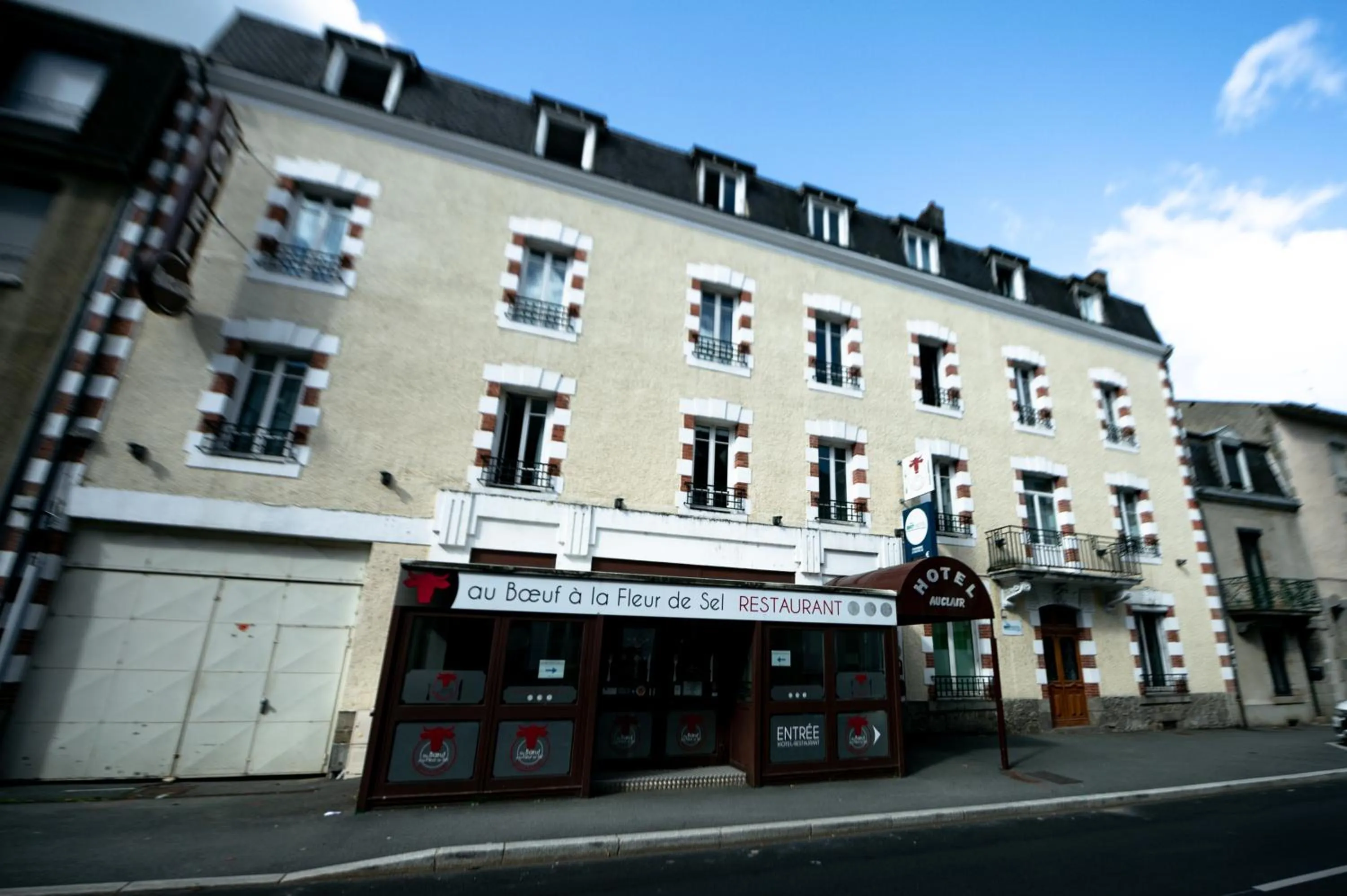 Property building in Brit Hotel Confort Auclair
