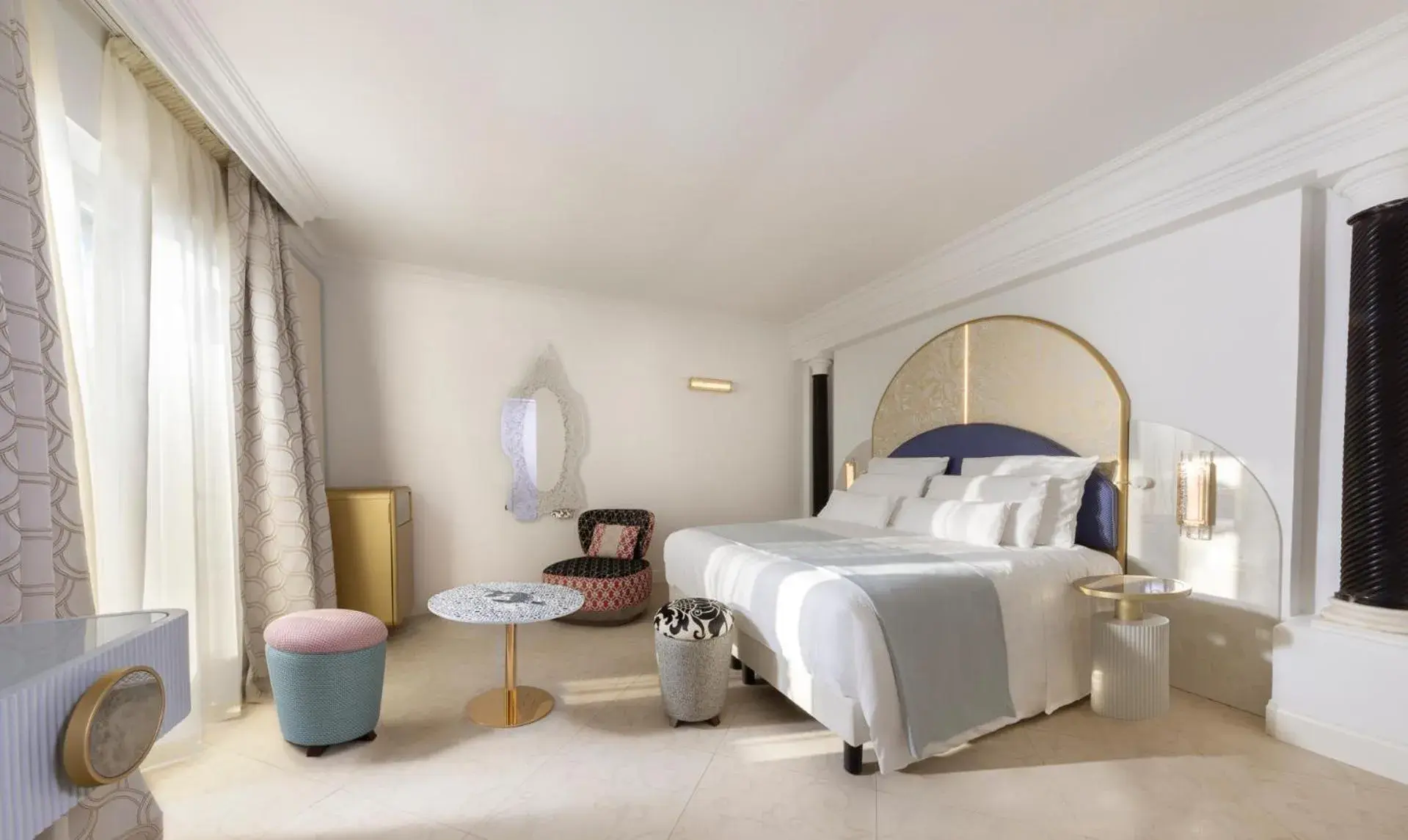 Bed in Hotel Punta Tragara Bed in Hotel Punta Tragara