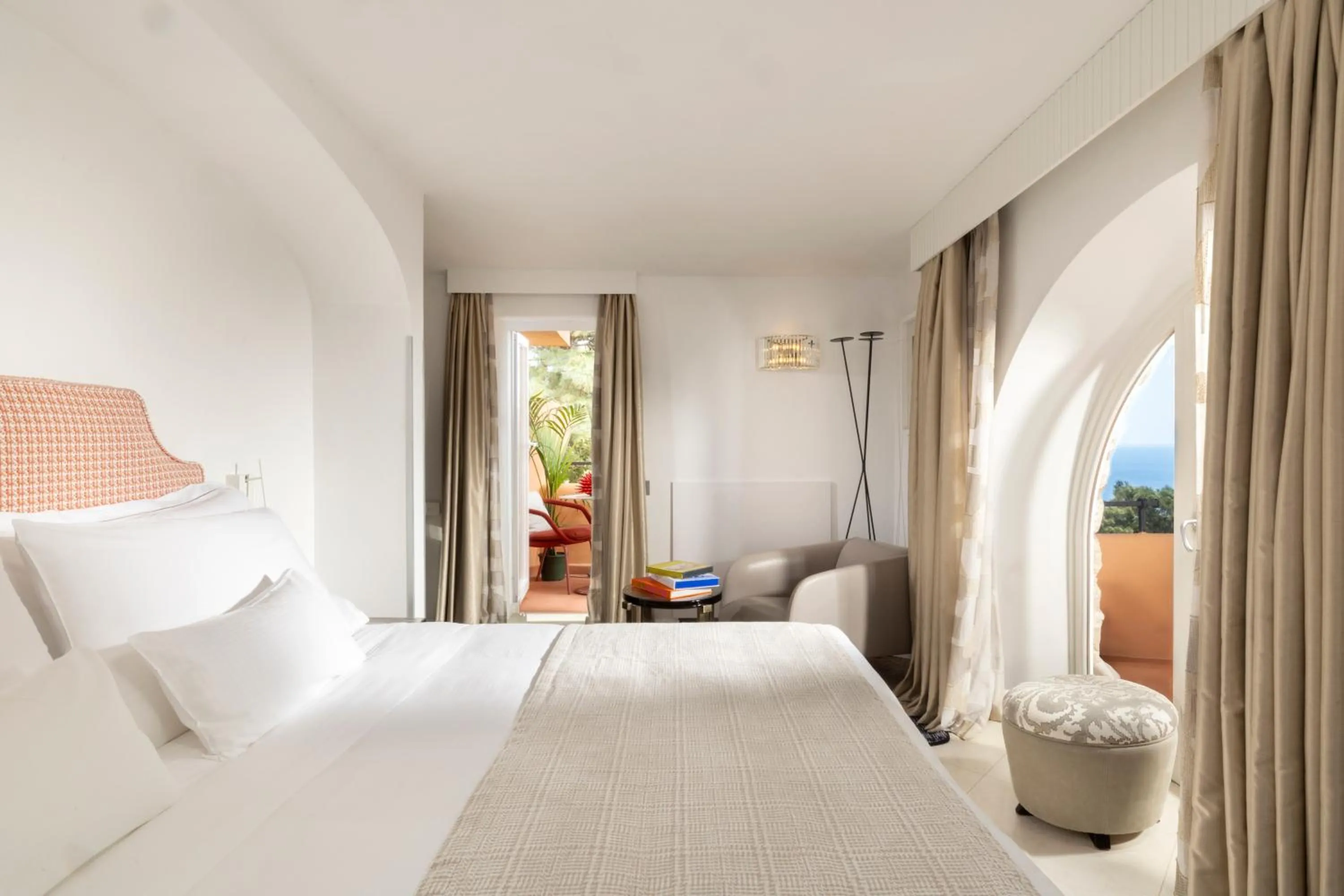 View (from property/room), Bed in Hotel Punta Tragara