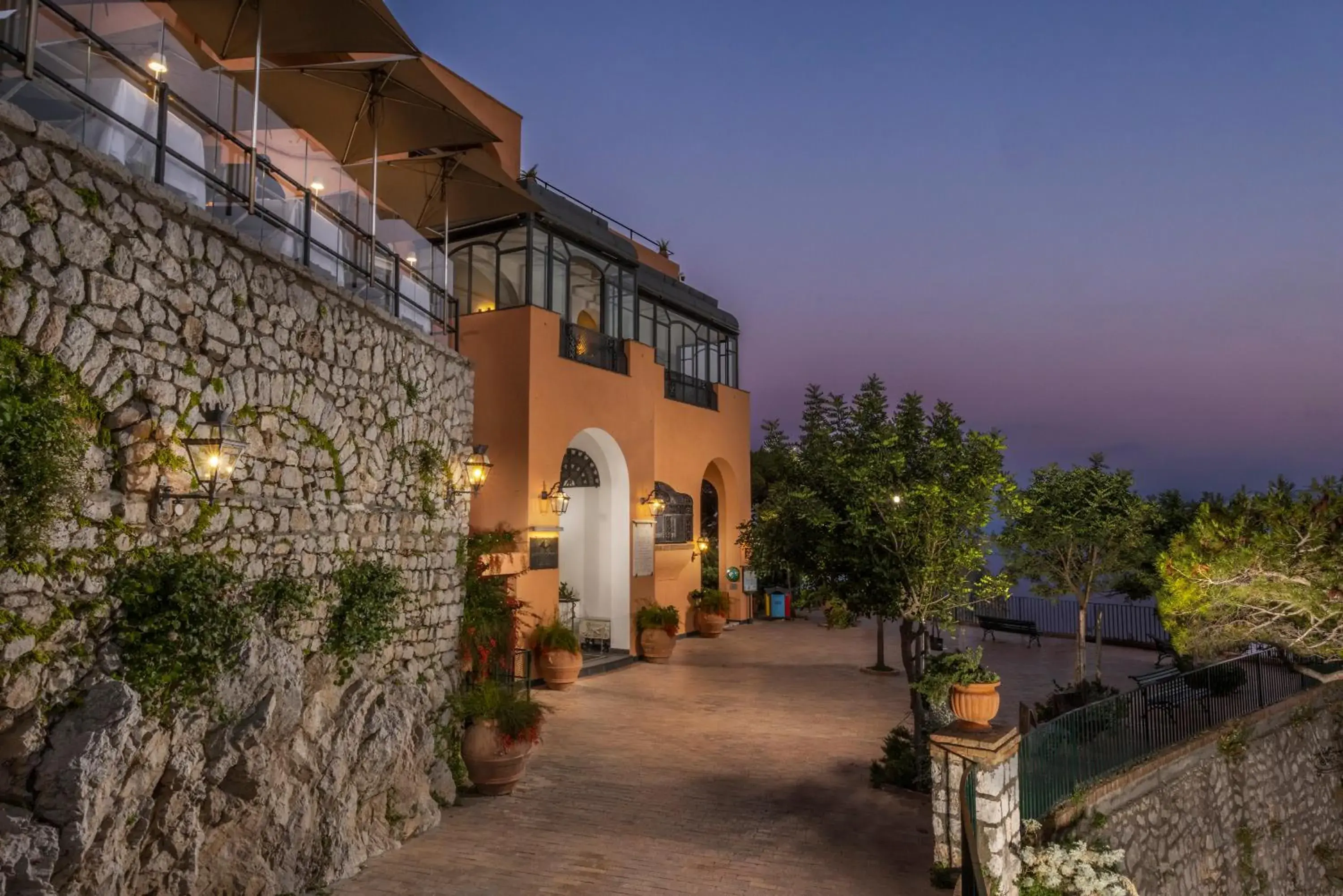 Property building in Hotel Punta Tragara Property building in Hotel Punta Tragara