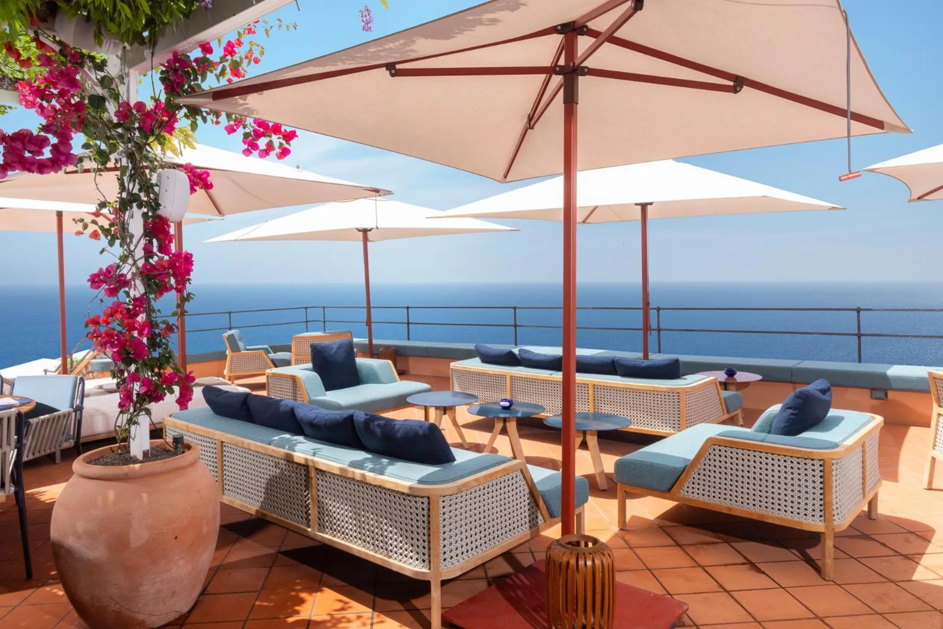 Balcony/Terrace in Hotel Punta Tragara