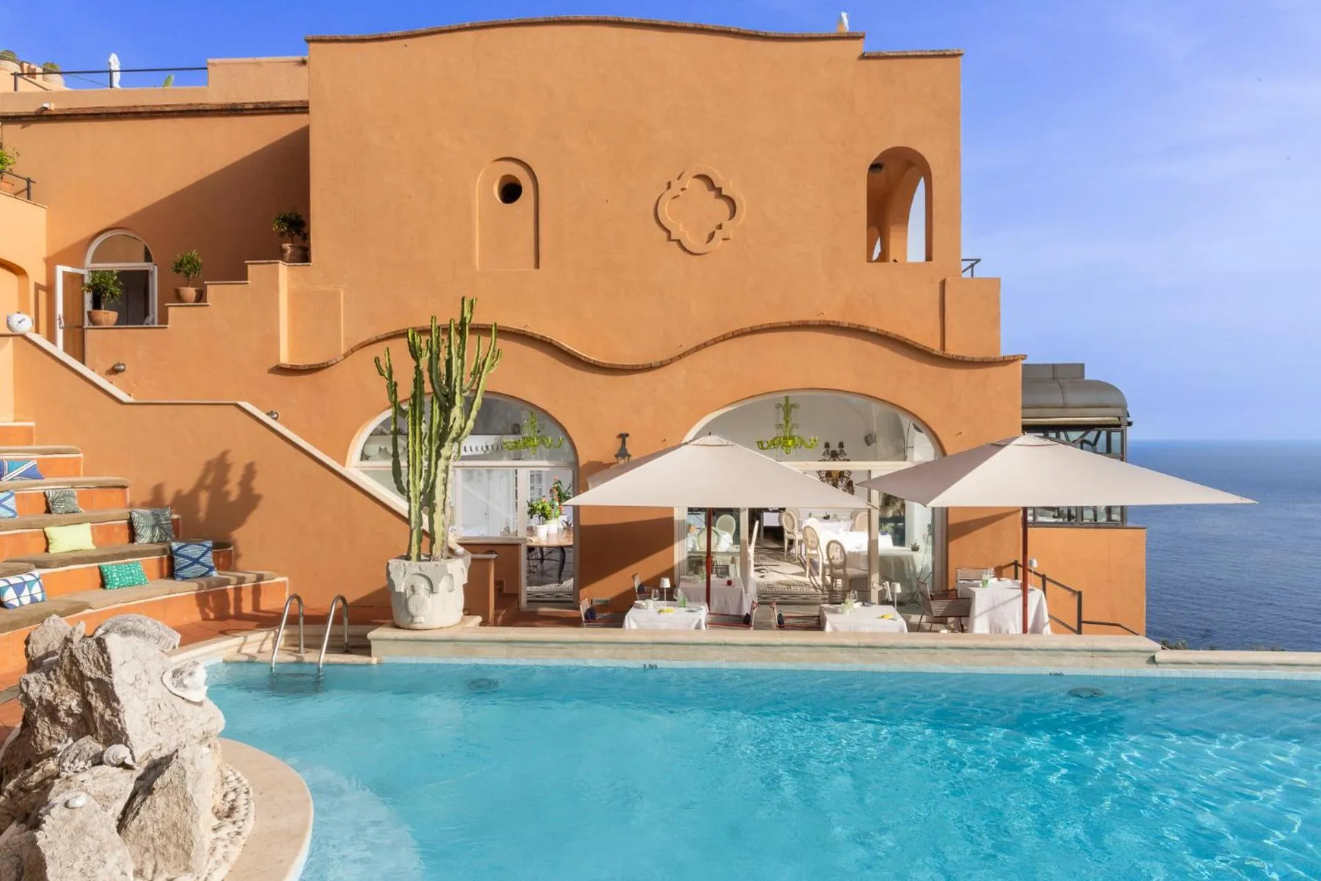 Sea view in Hotel Punta Tragara