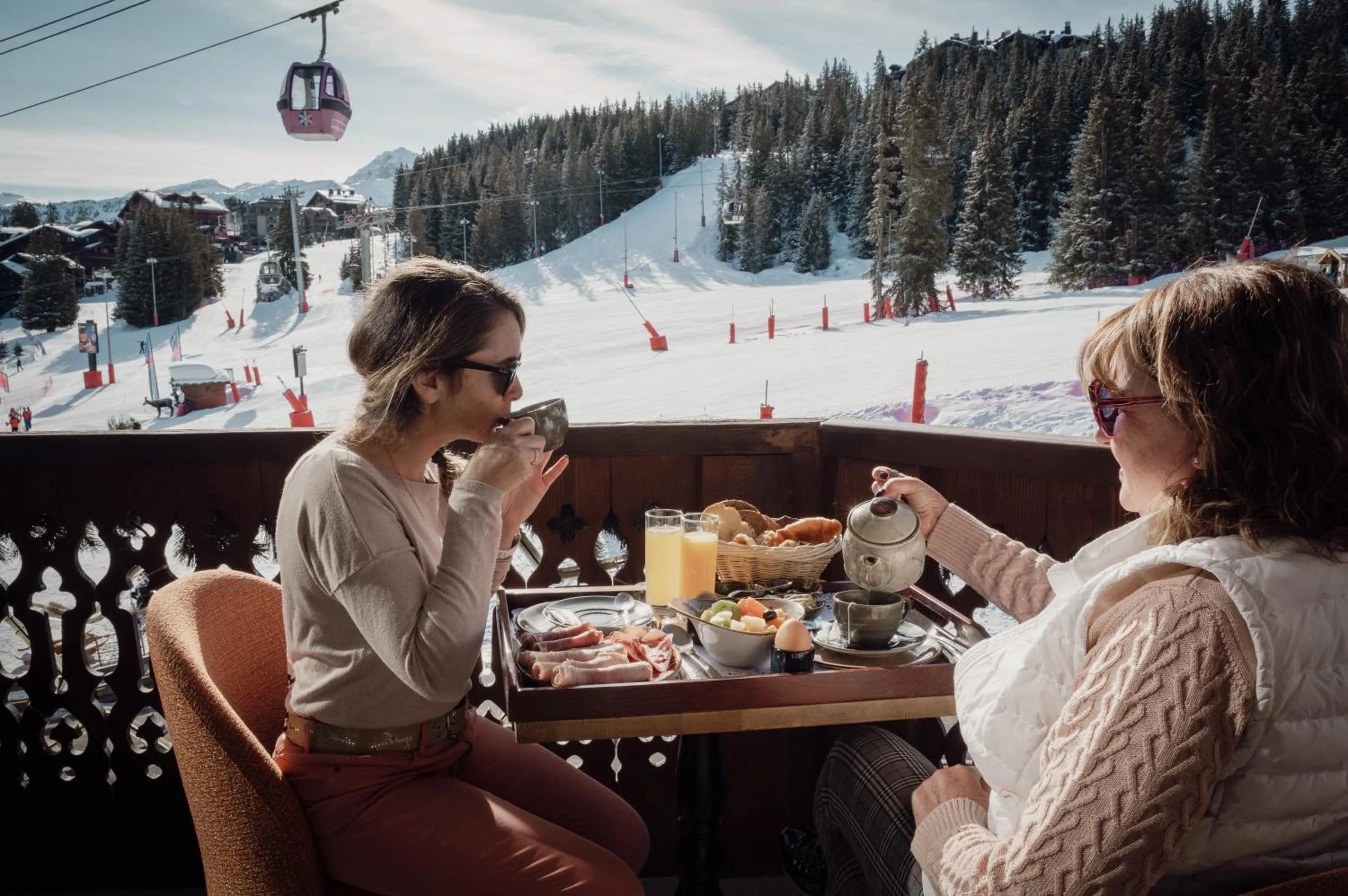 View (from property/room) in Hôtel de la Loze